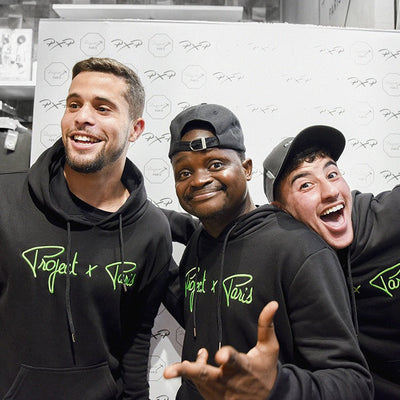 Observateur Ébène, Just Riadh et Alexandre à la boutique PXP Rosny 2