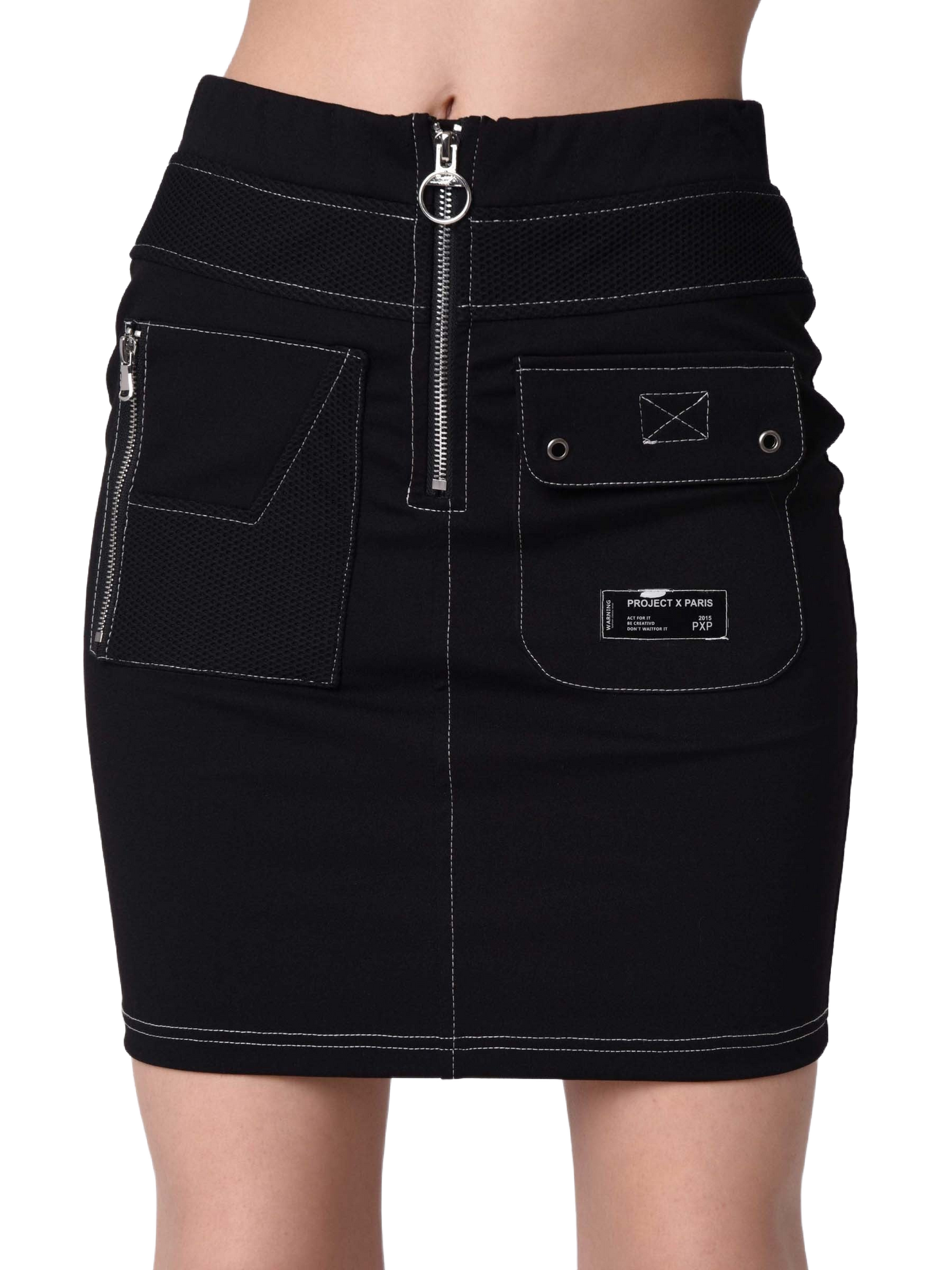 jupe-courte-couture-contraste-noir-packshot-backgroundremoved