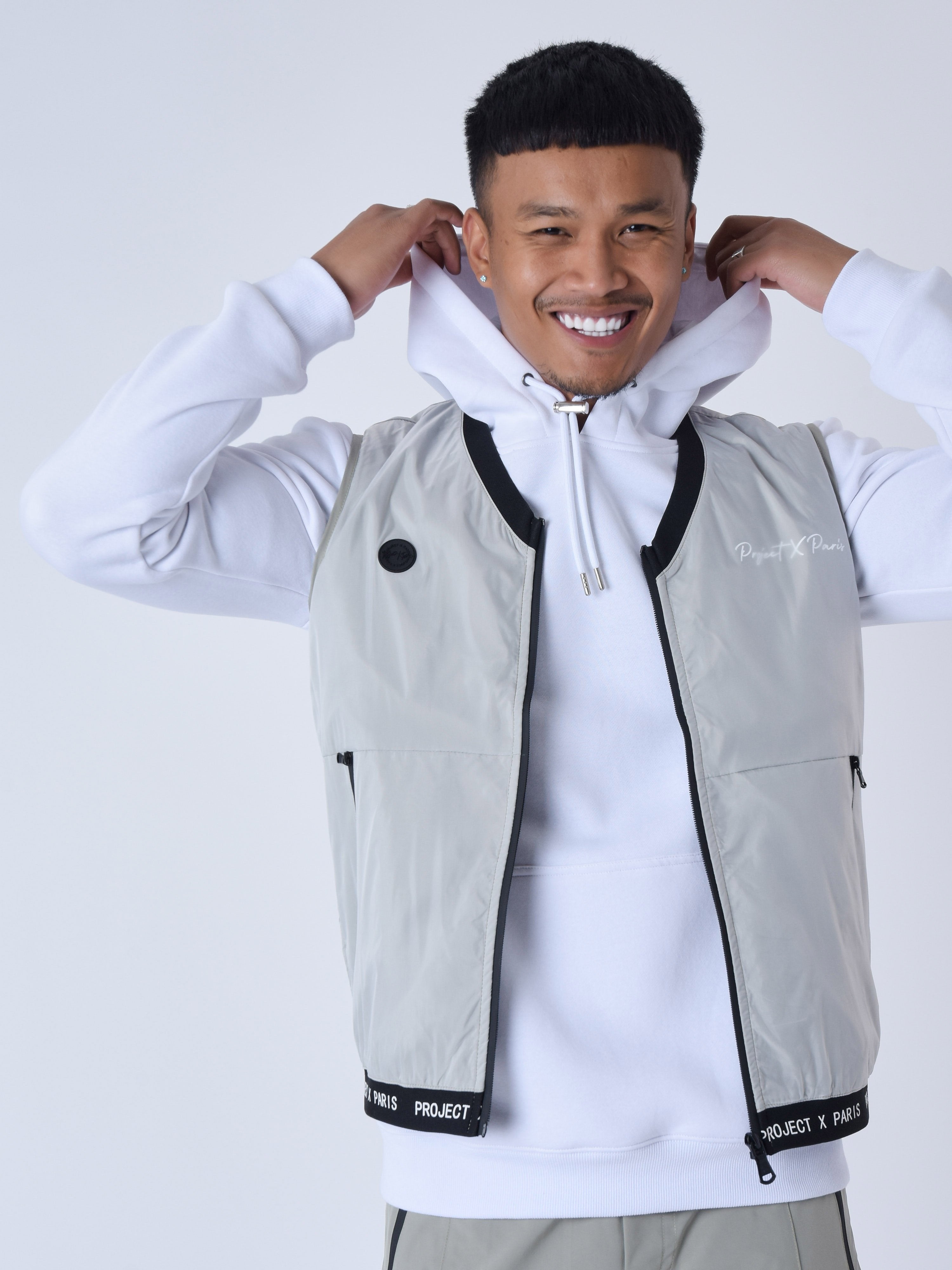 Gilet senza maniche con zip – PXP - Main Image