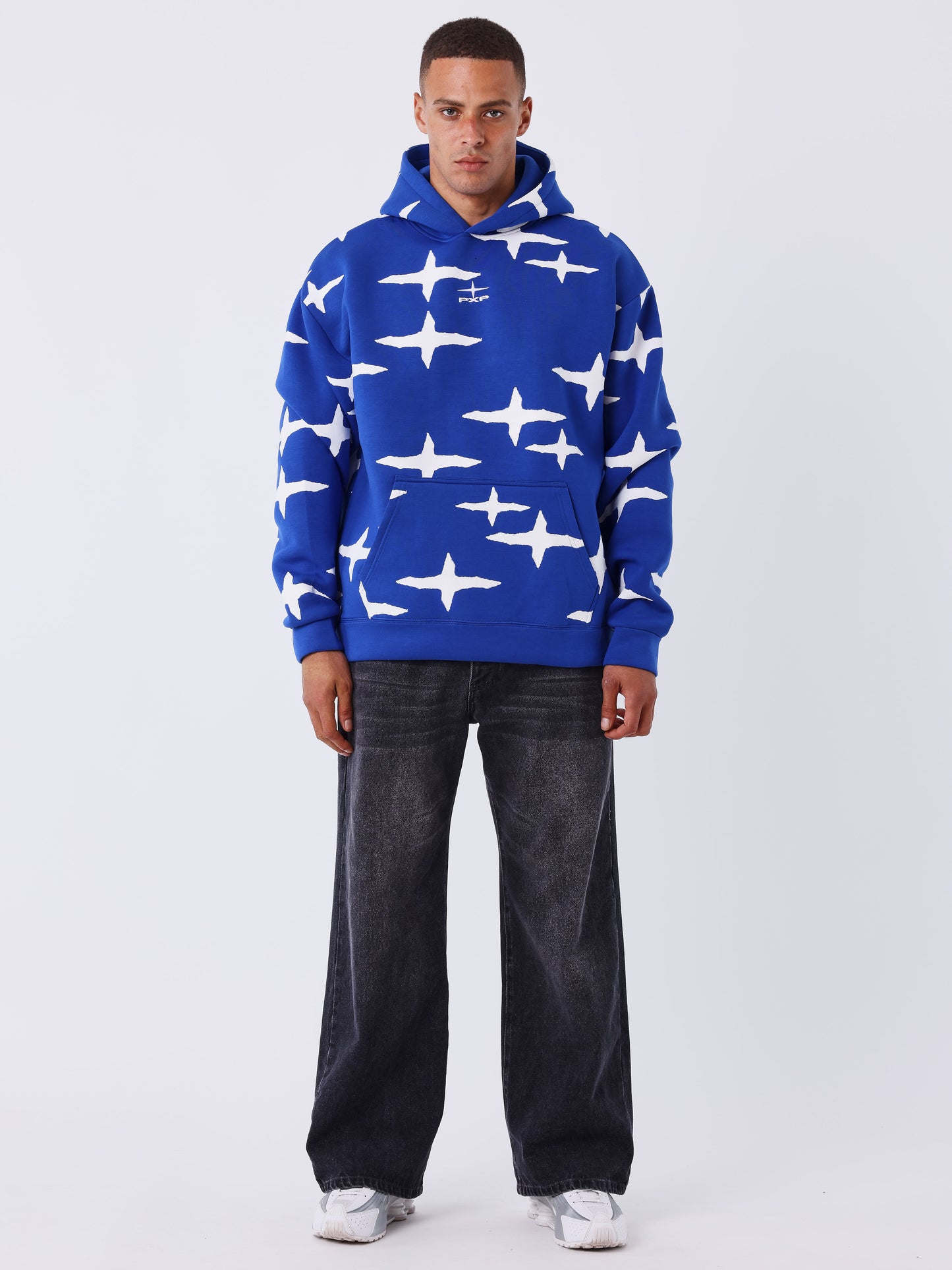 Moletom com capuz all over Polaris brush