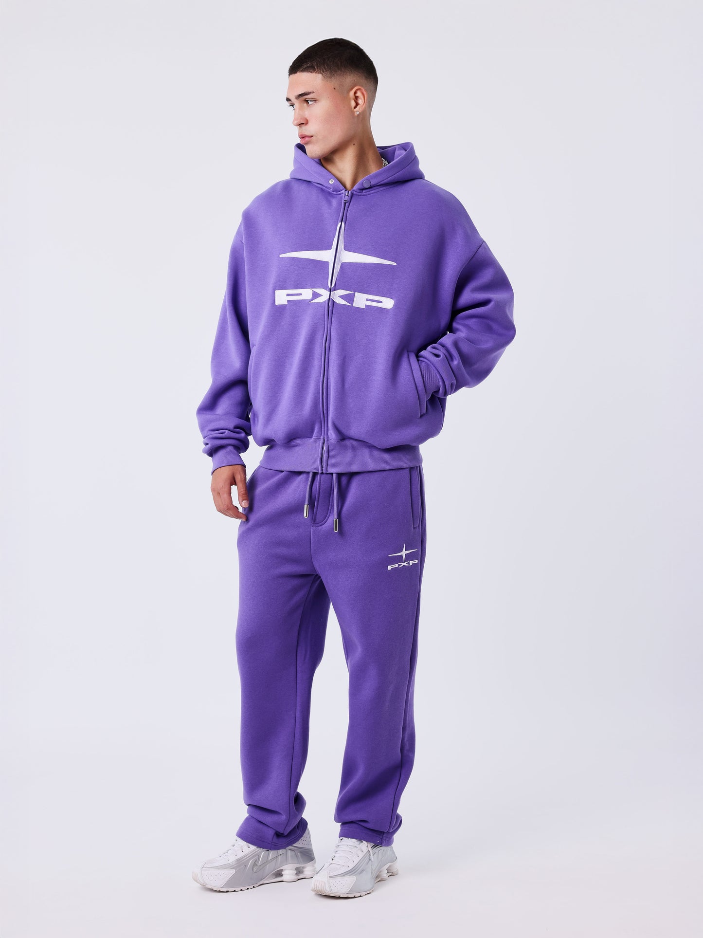 Sudadera con capucha y cremallera Essentials