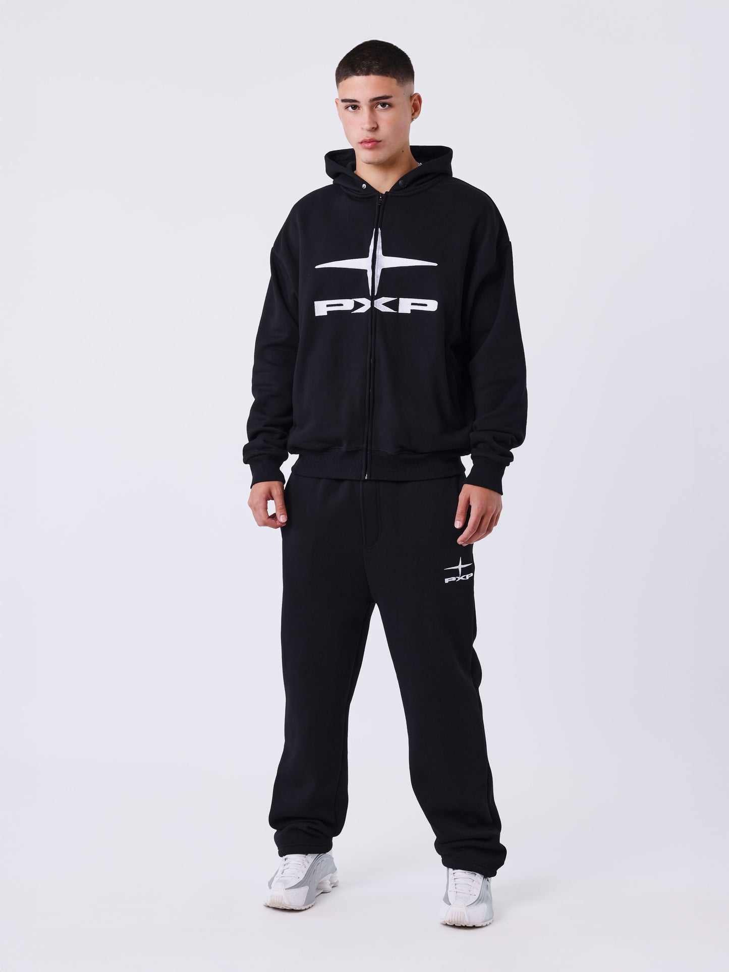Sweat à capuche zippé Essentials