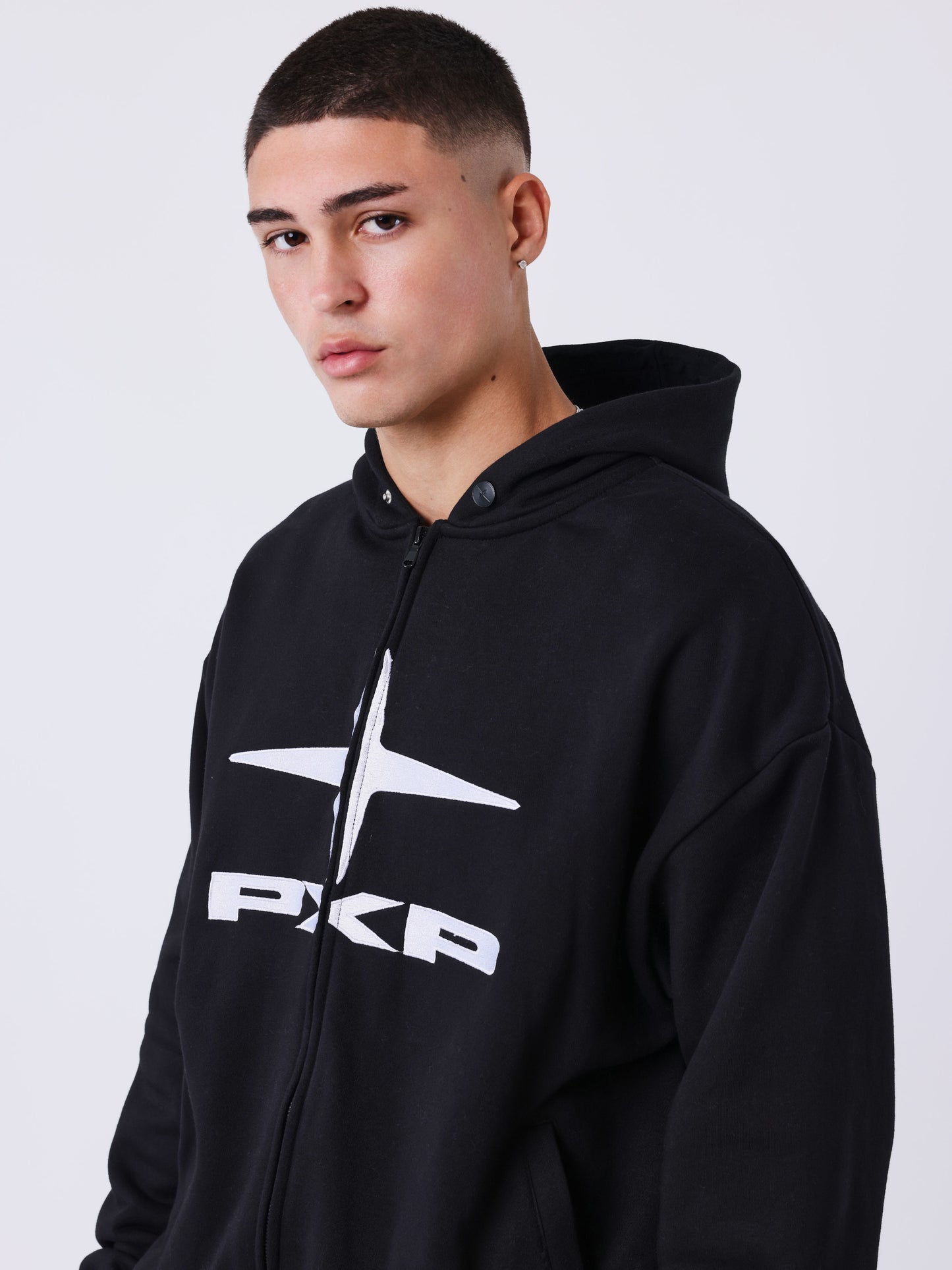 Sweat à capuche zippé Essentials
