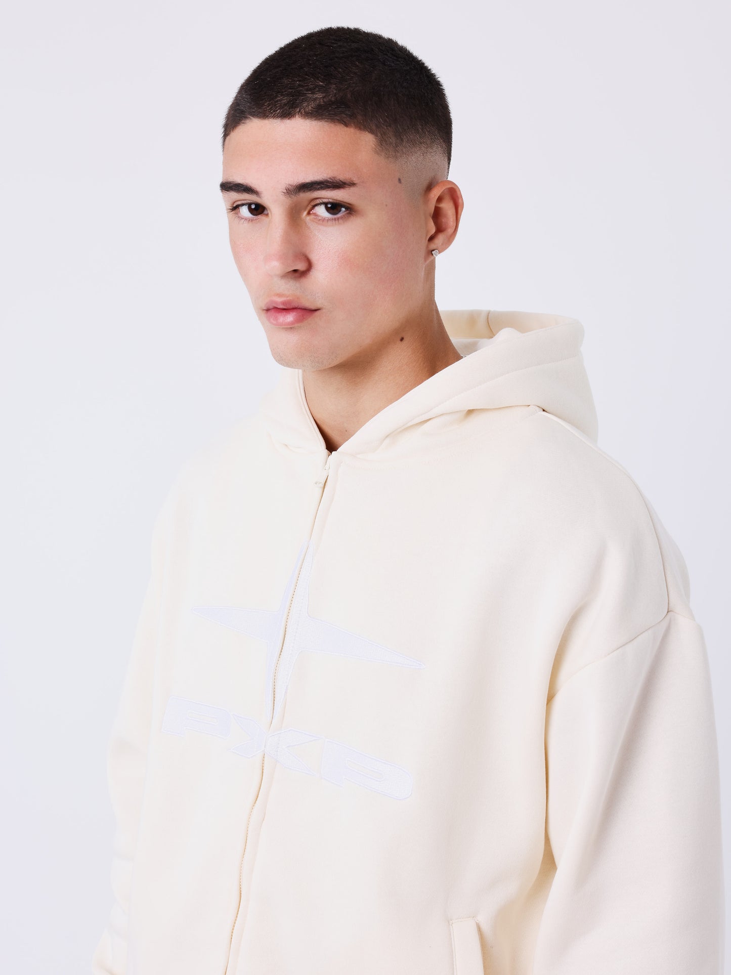 Sudadera con capucha y cremallera Essentials