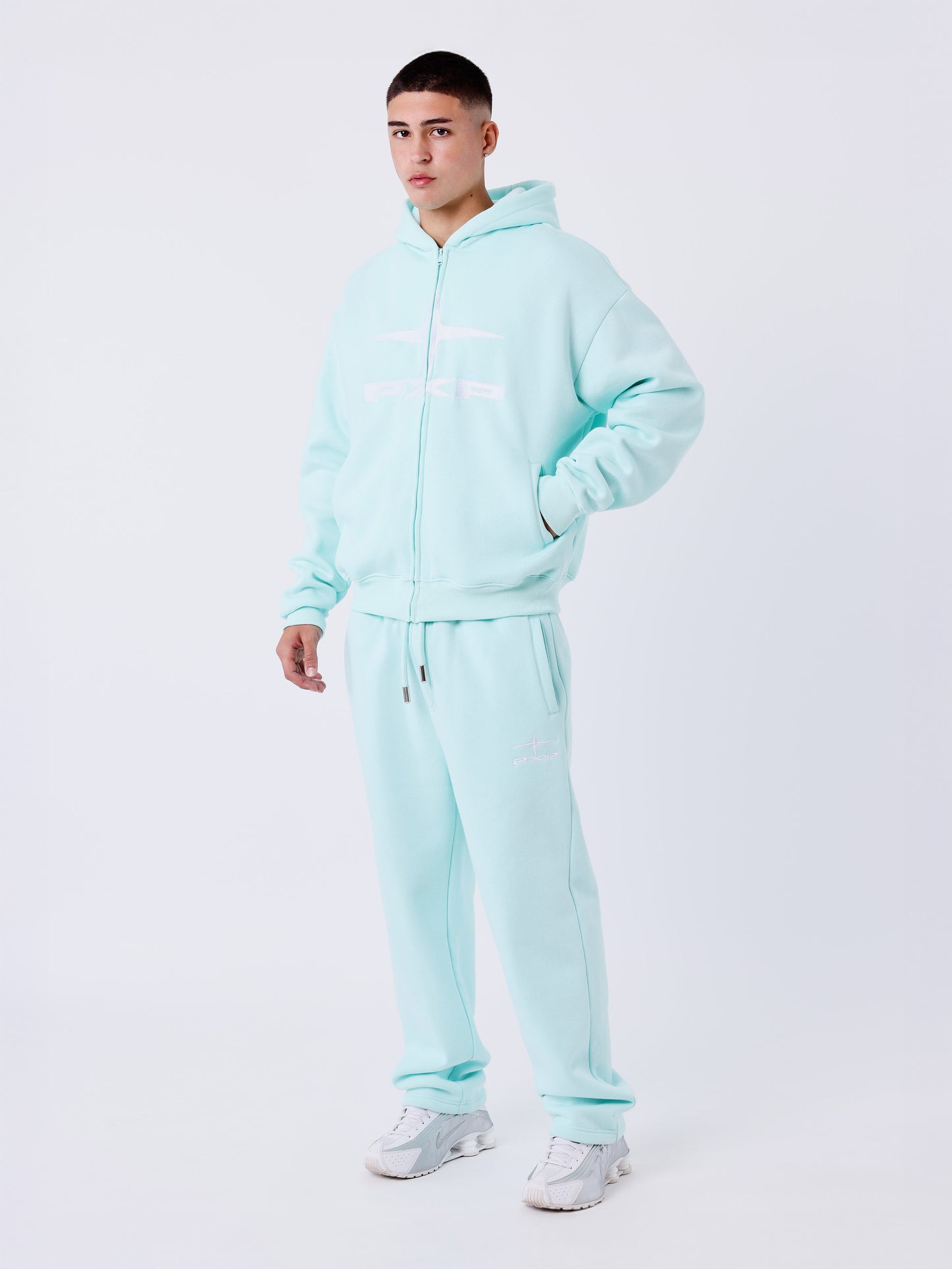 Sudadera con capucha y cremallera Essentials