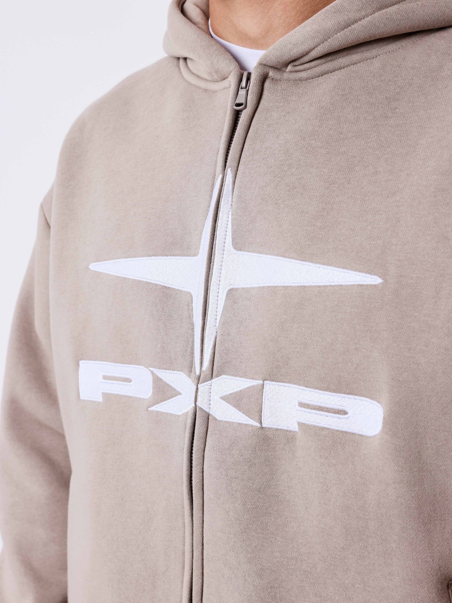 Essentials Kapuzen-Sweatshirt mit Reißverschluss