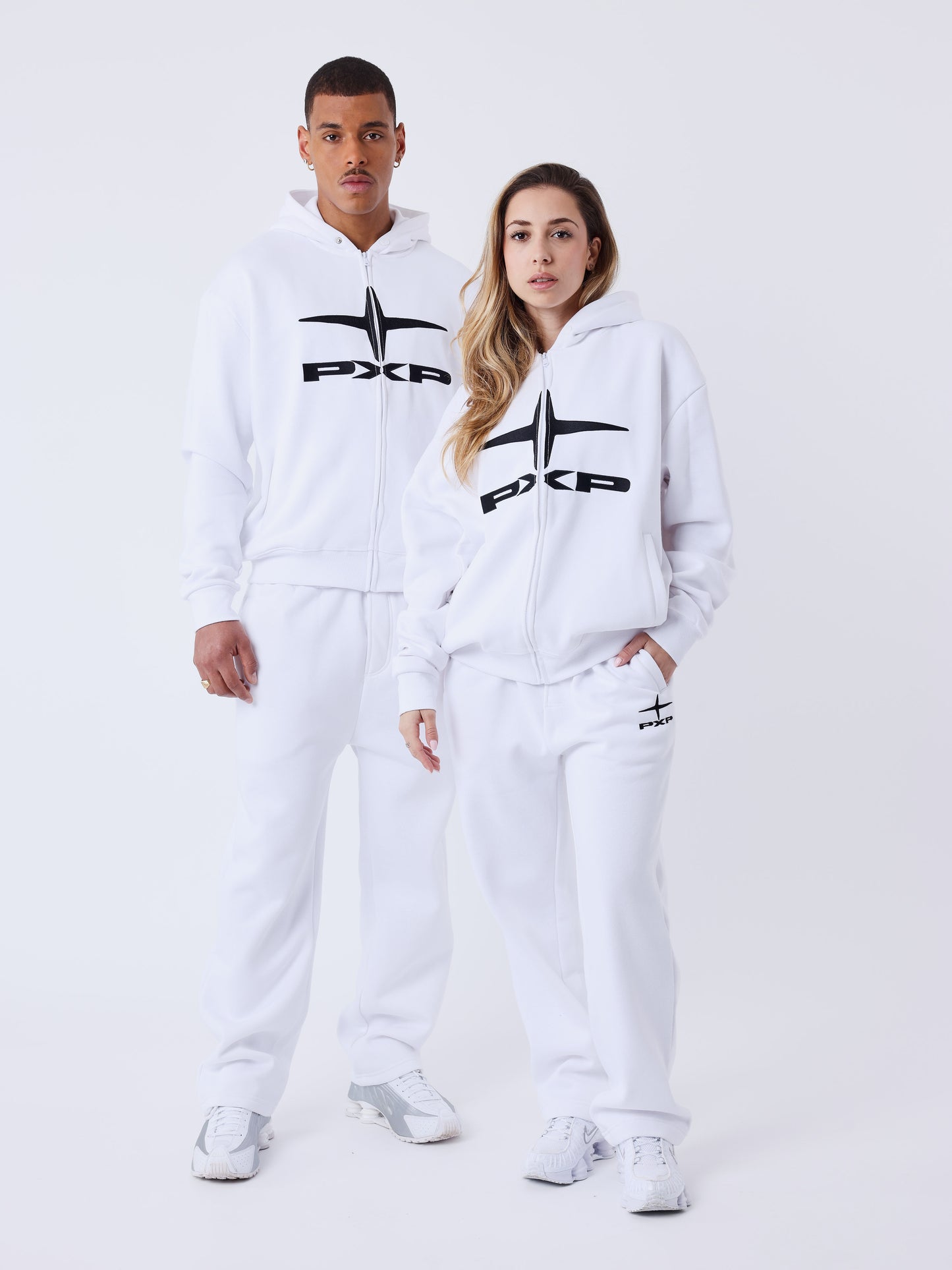 Sweat à capuche zippé Essentials