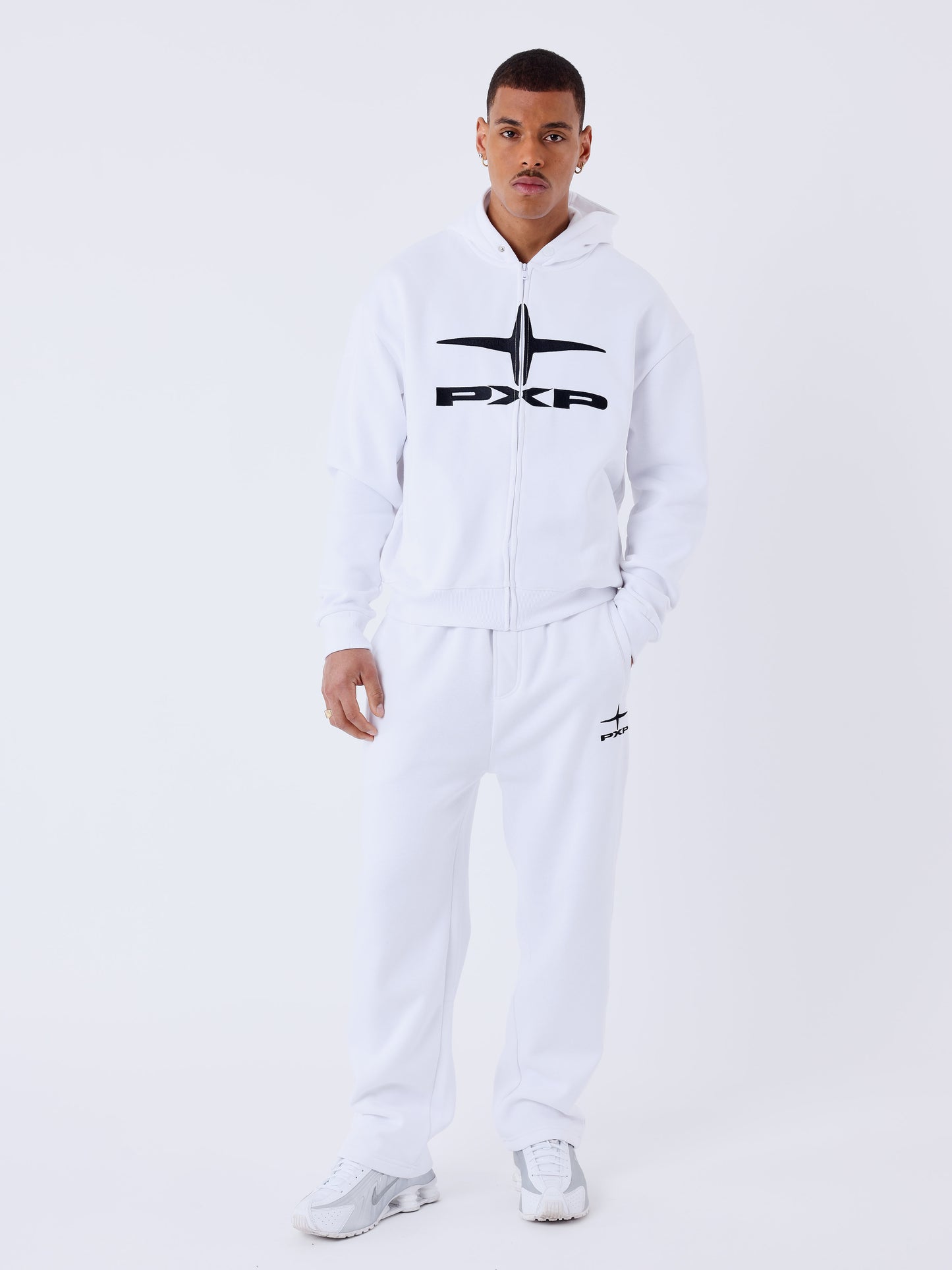 Sweat à capuche zippé Essentials