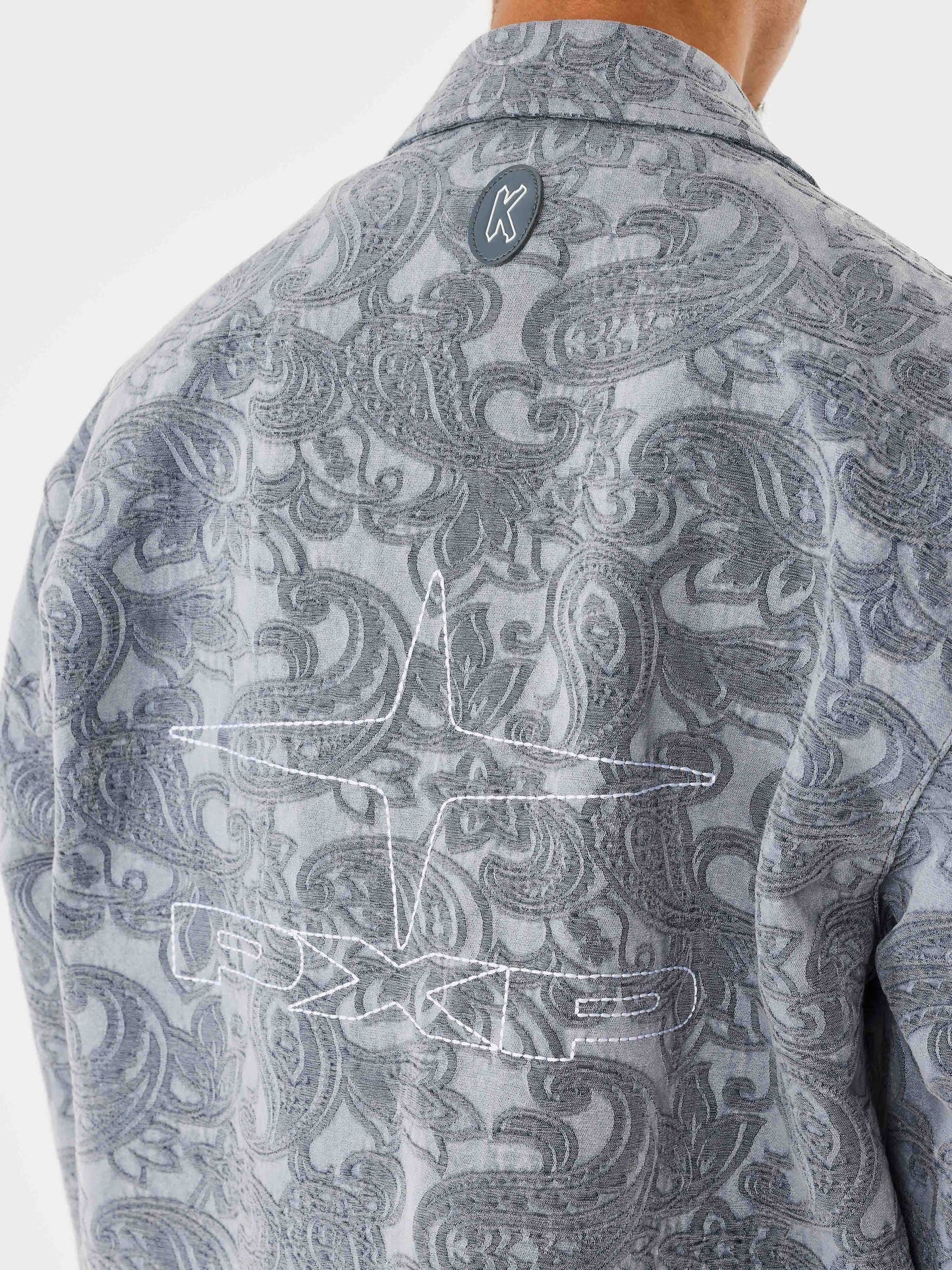 Camicia overshirt Kalash x PXP con motivo bandana