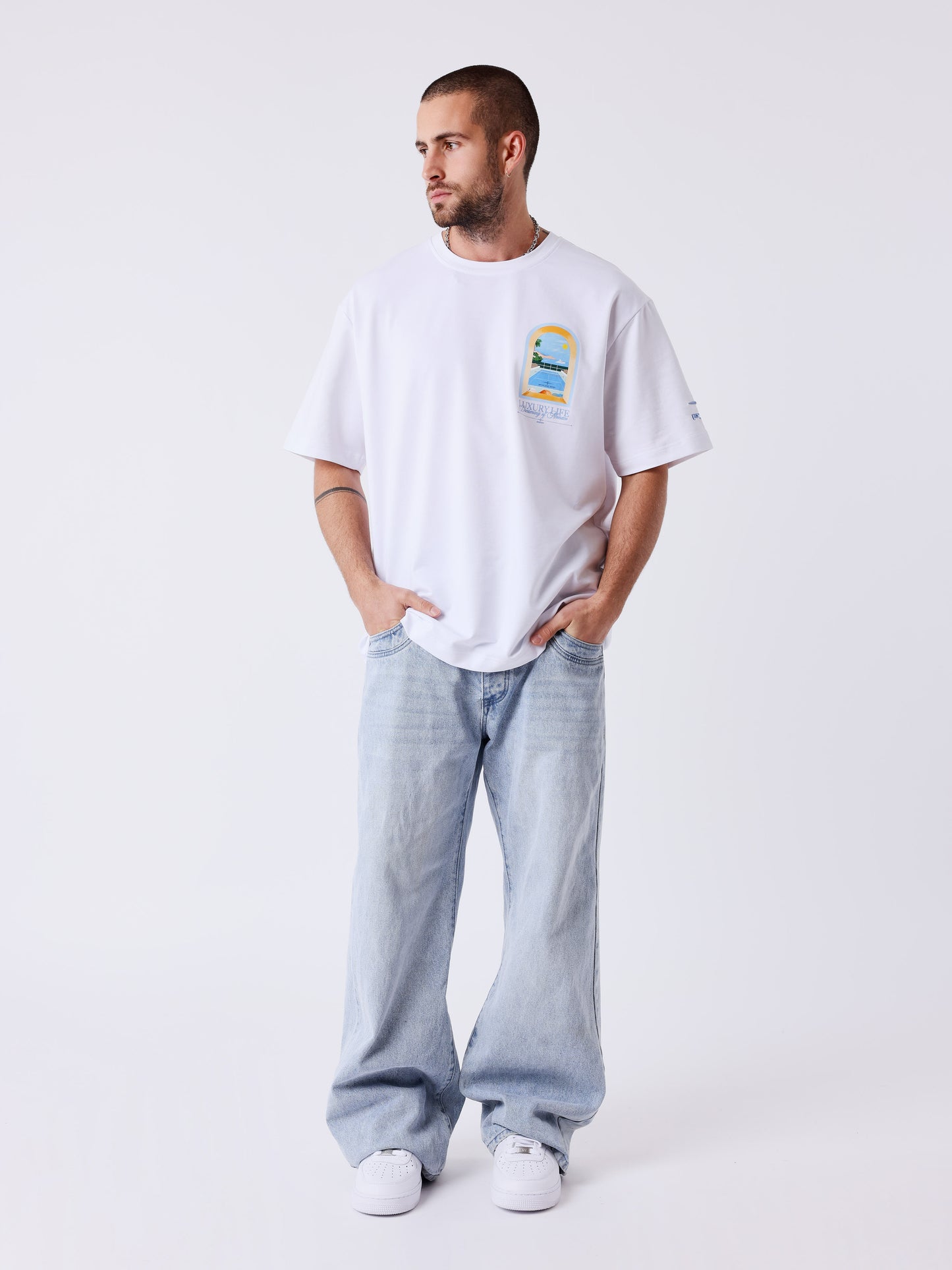 Tricou cu mâneci scurte Monaco Ilustrație