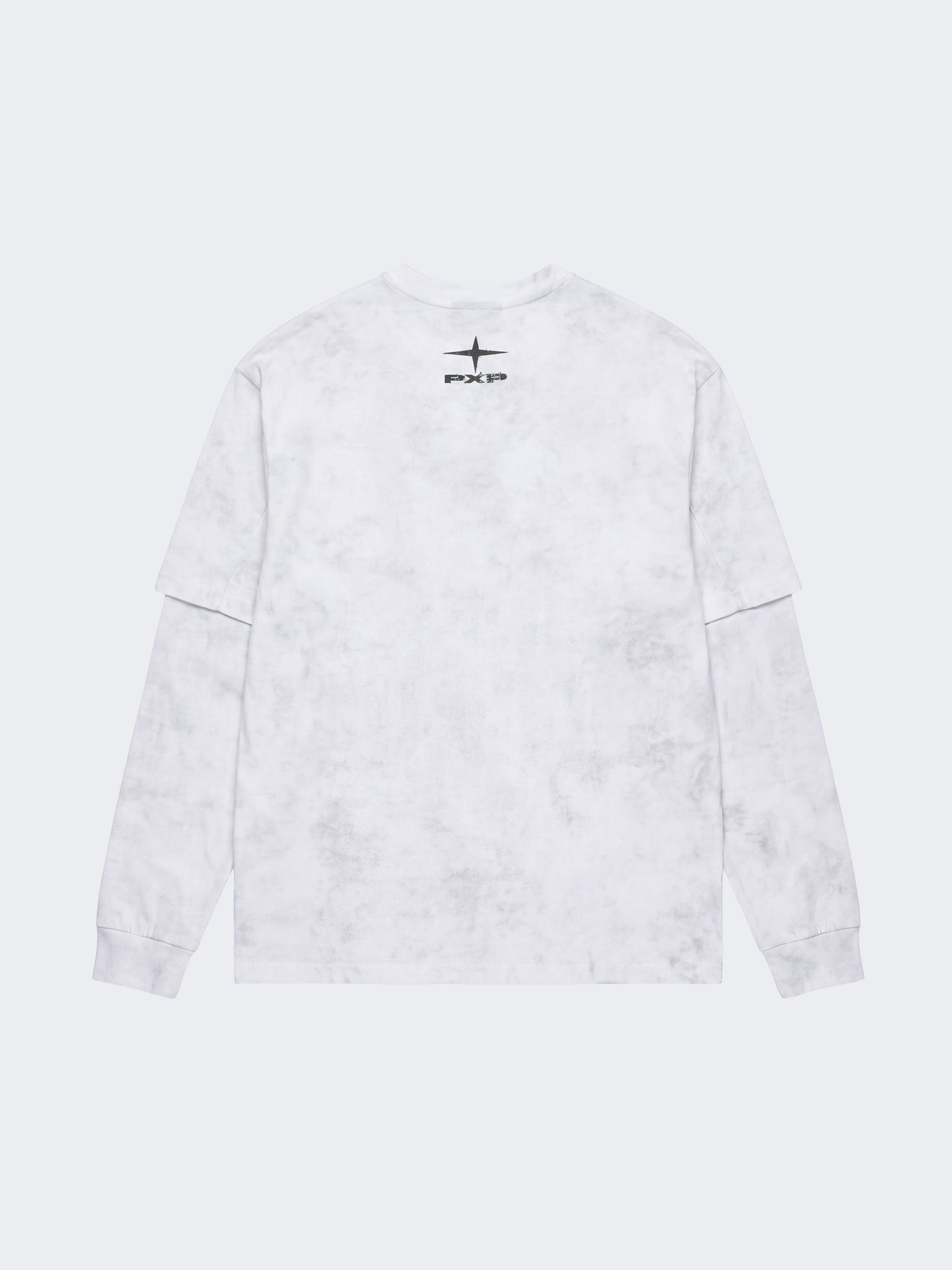T-shirt a maniche lunghe effetto Vintage