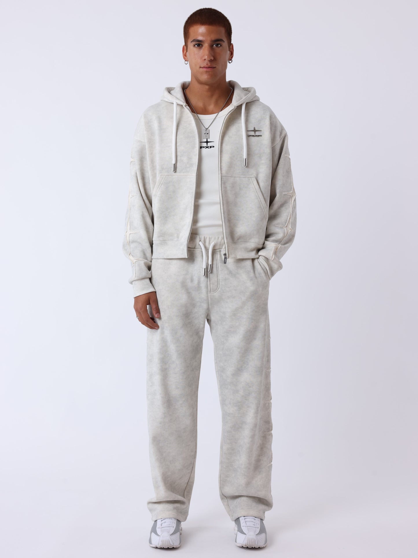 Sweats à capuche zippés Star