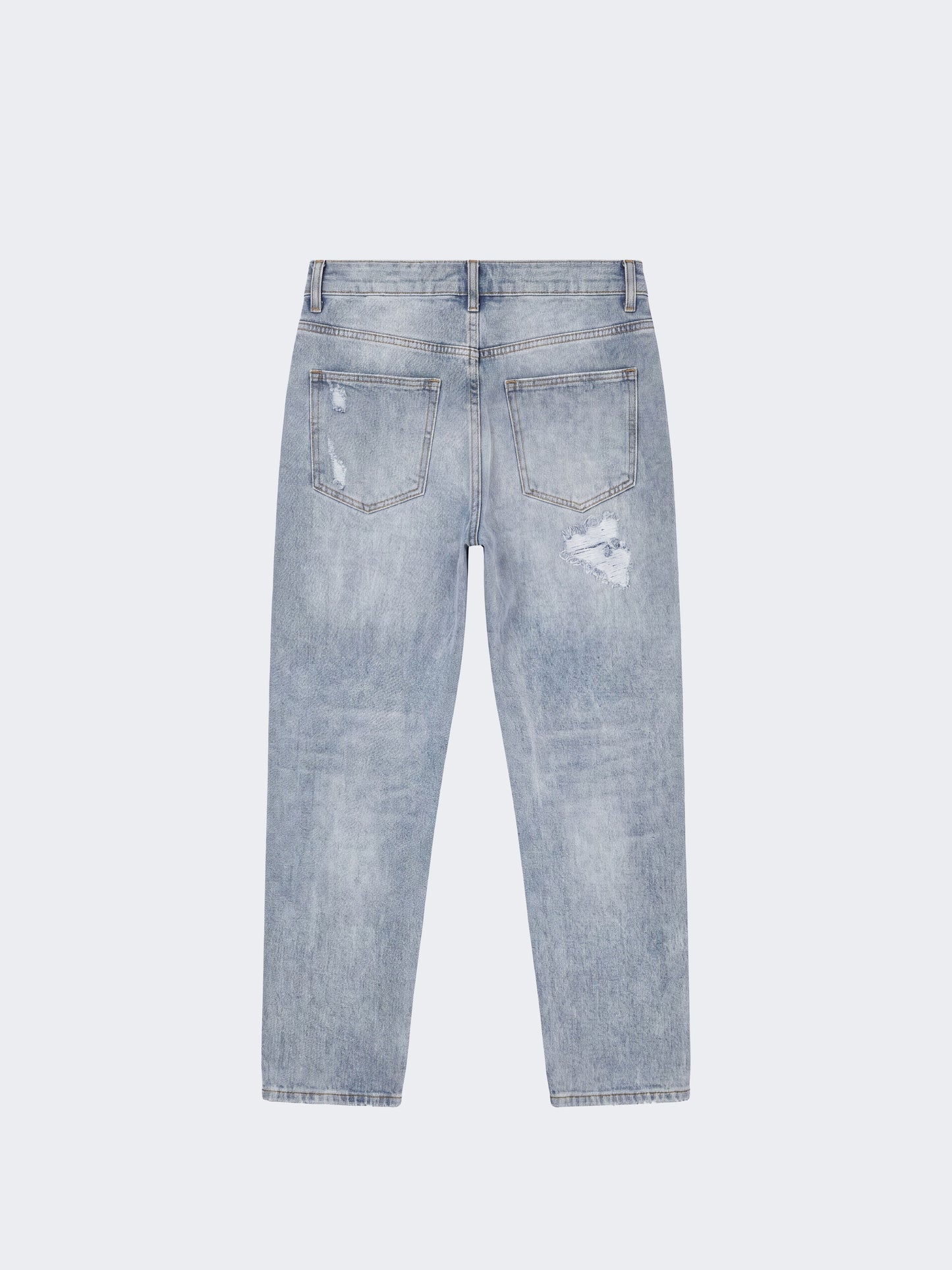 Jeans med revnedetaljer