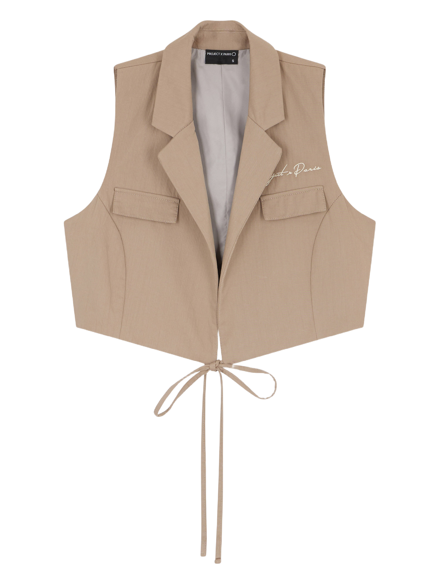 top-gilet-suit-taupe-packshot-backgroundremoved