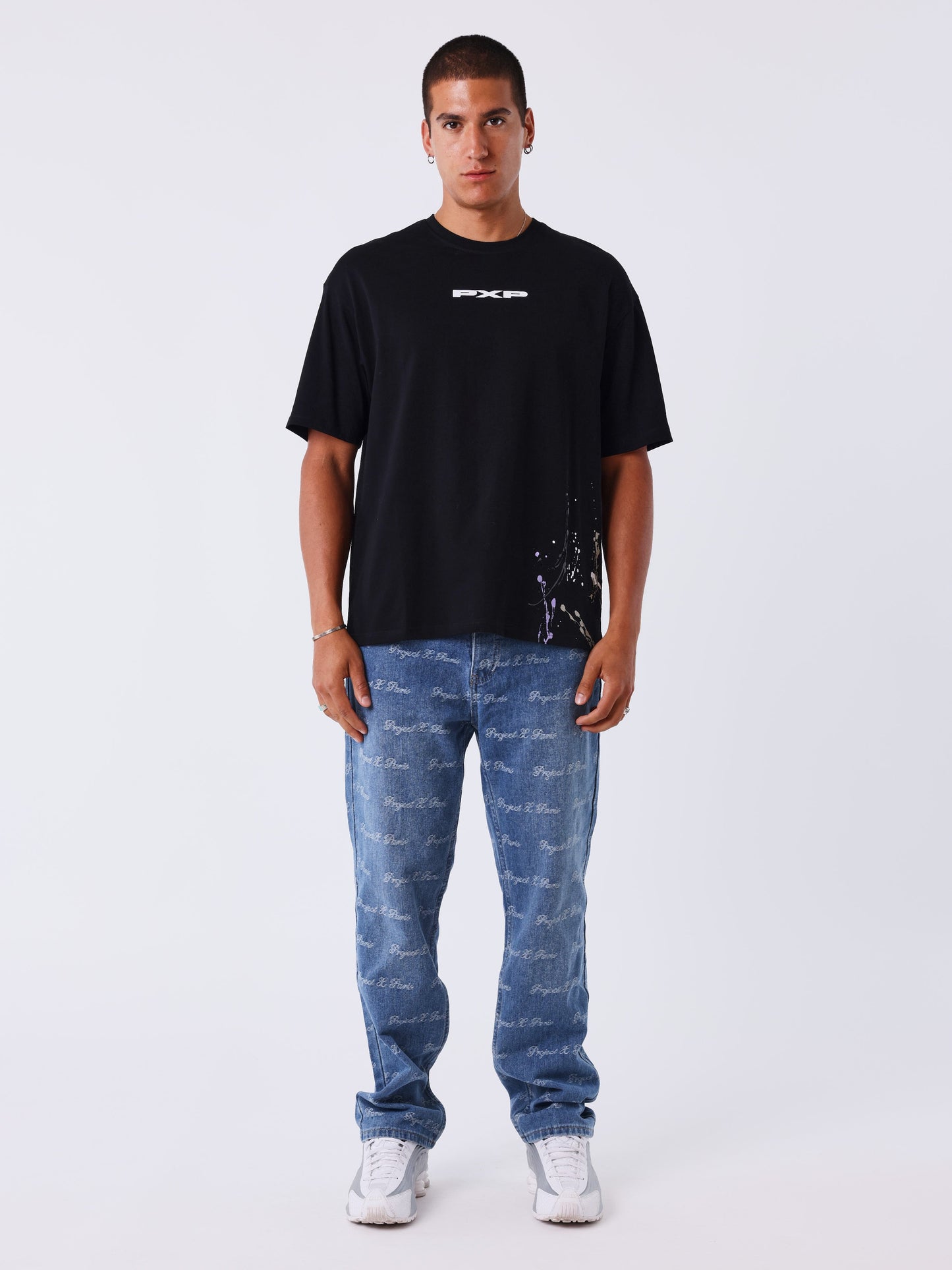 Regular all-over jeans