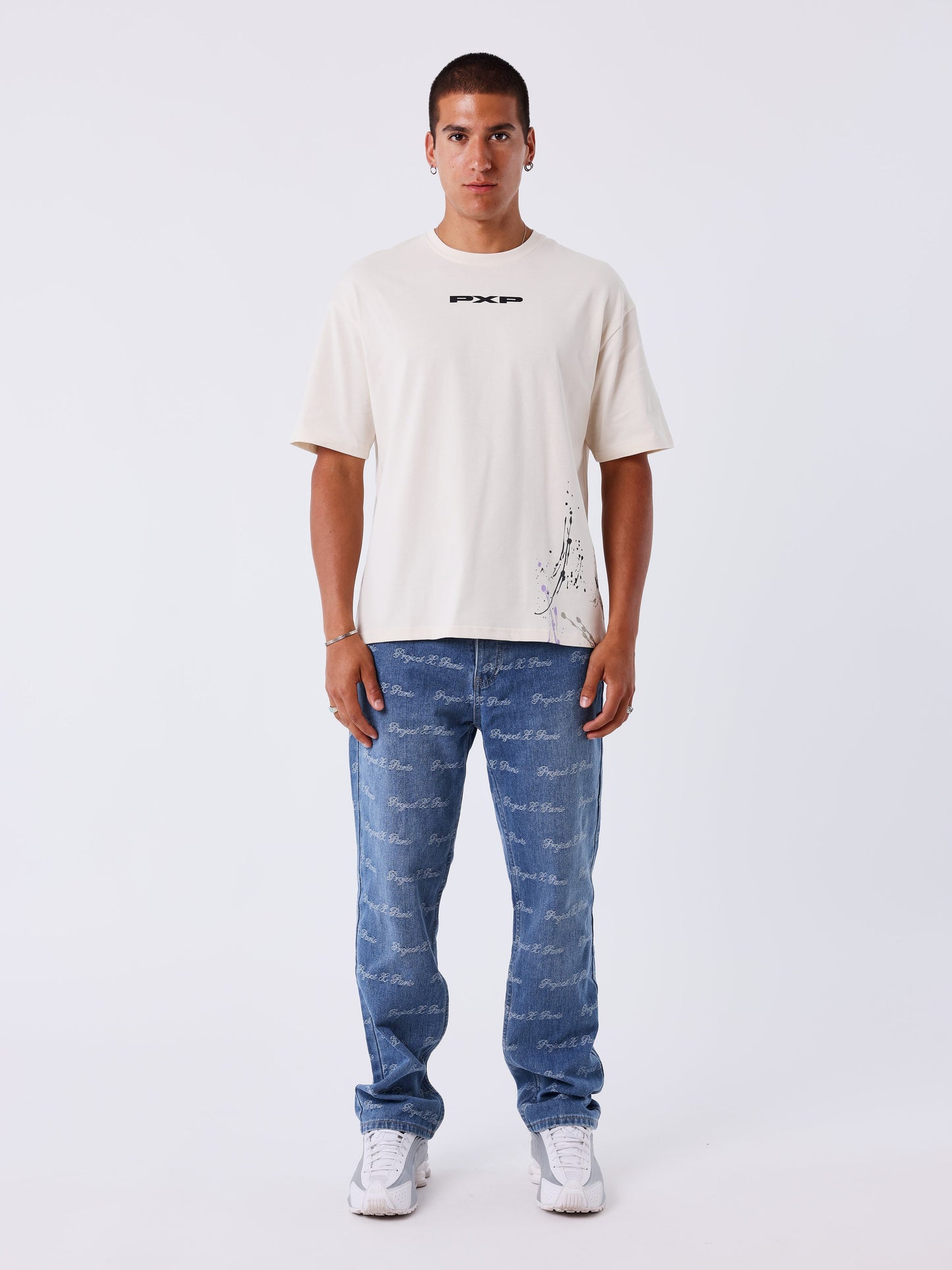 Regular all-over jeans