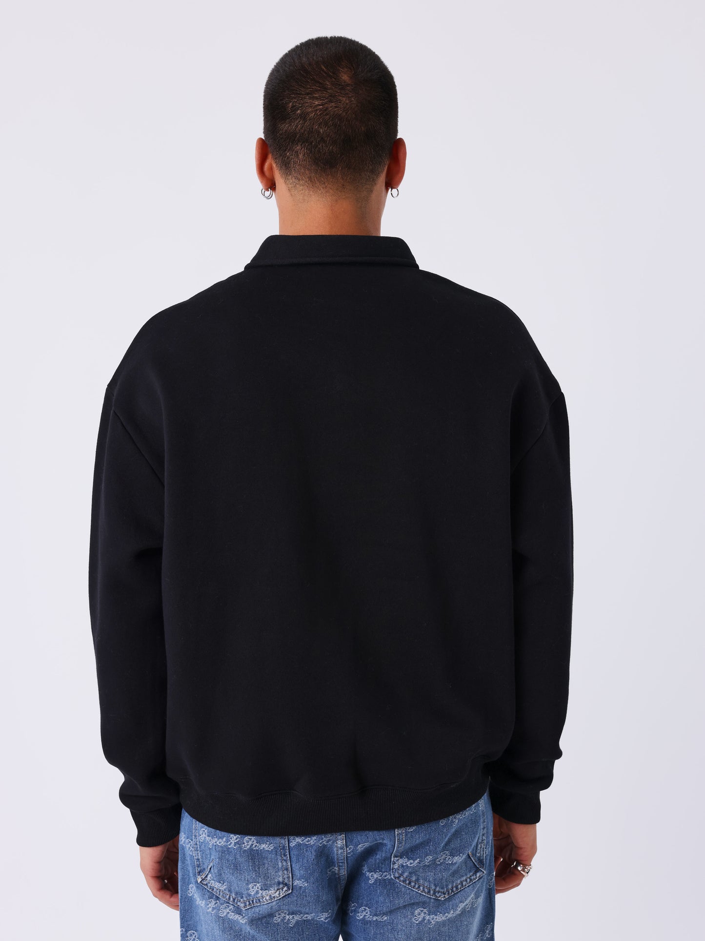 Essentials Polo collar sweatshirt