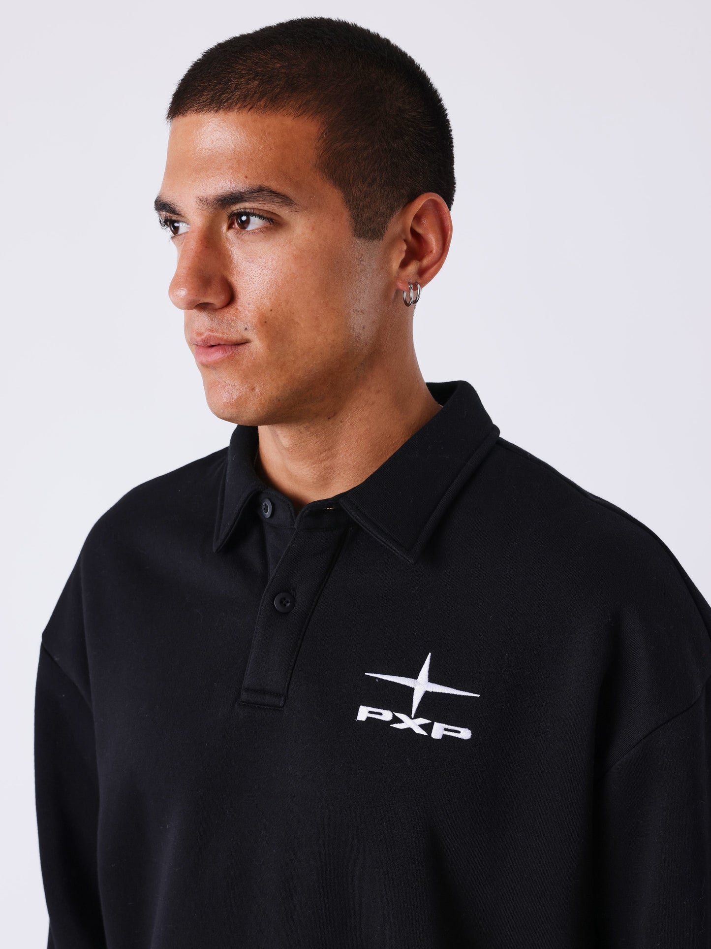 Essentials Polo collar sweatshirt