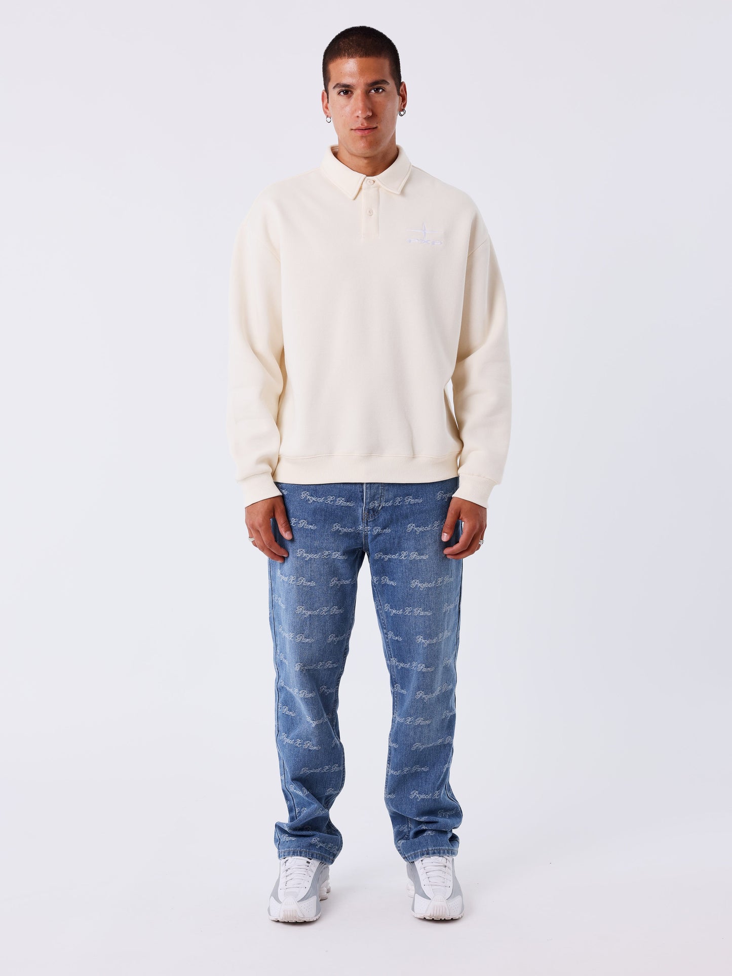 Essentials Polo collar sweatshirt