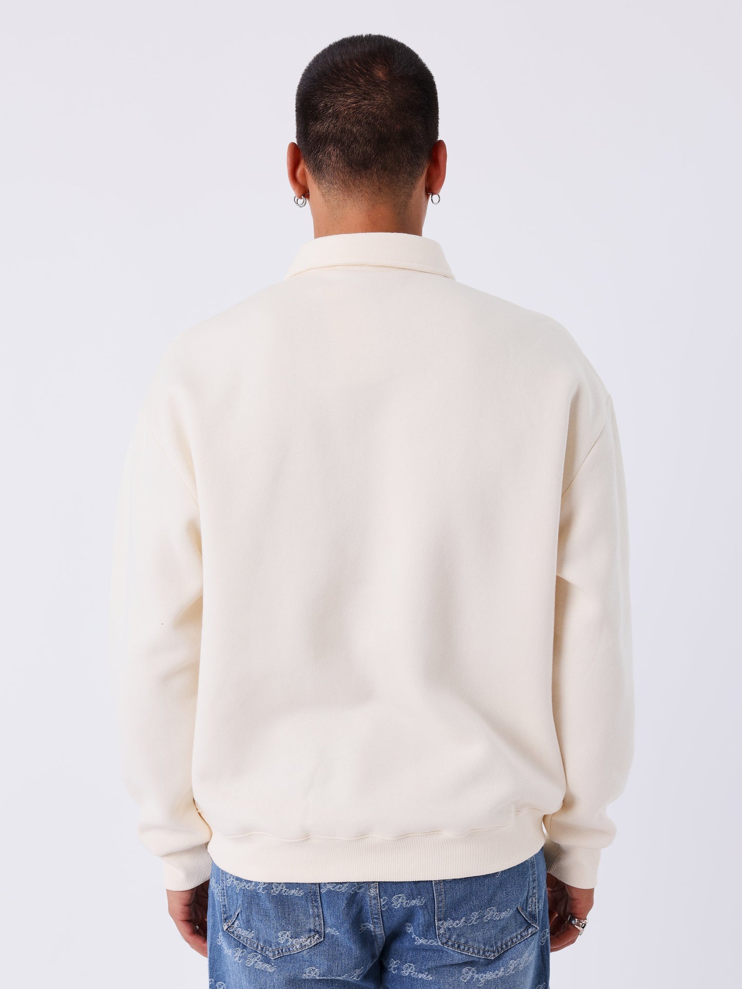 Essentials Polo collar sweatshirt