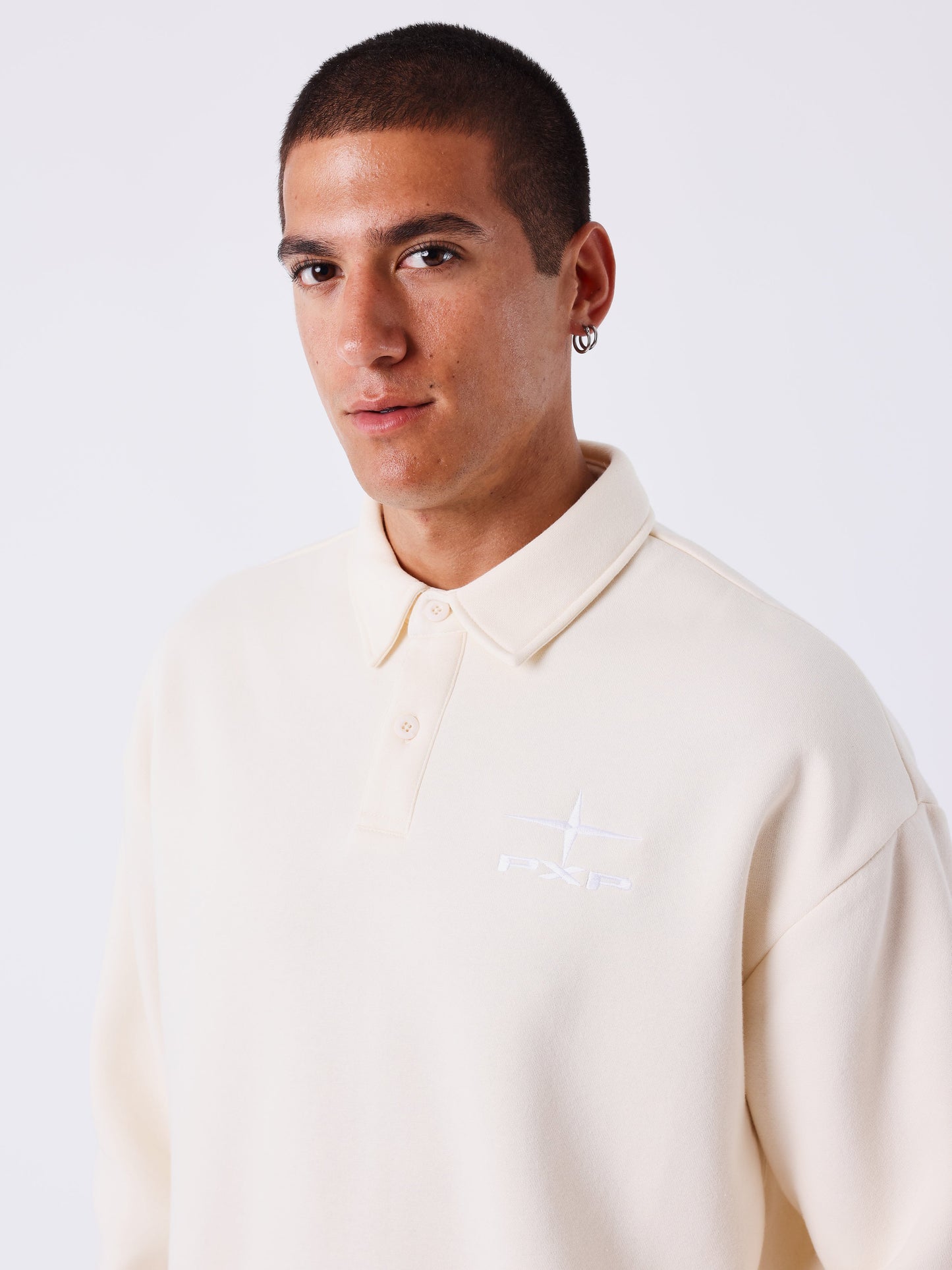 Essentials Polo collar sweatshirt