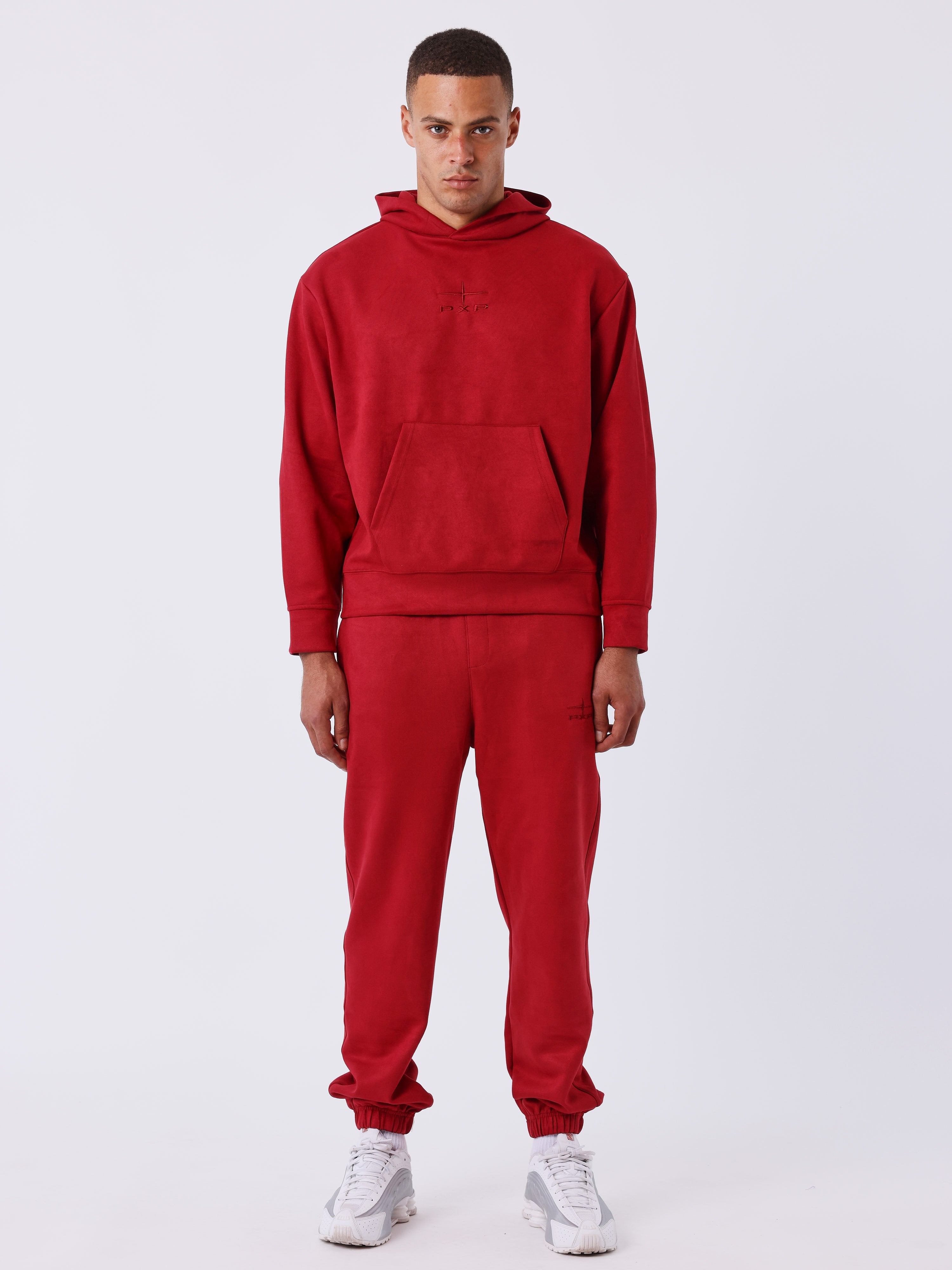Bequeme Jogginghose mit Pfirsichhaut-Optik-1