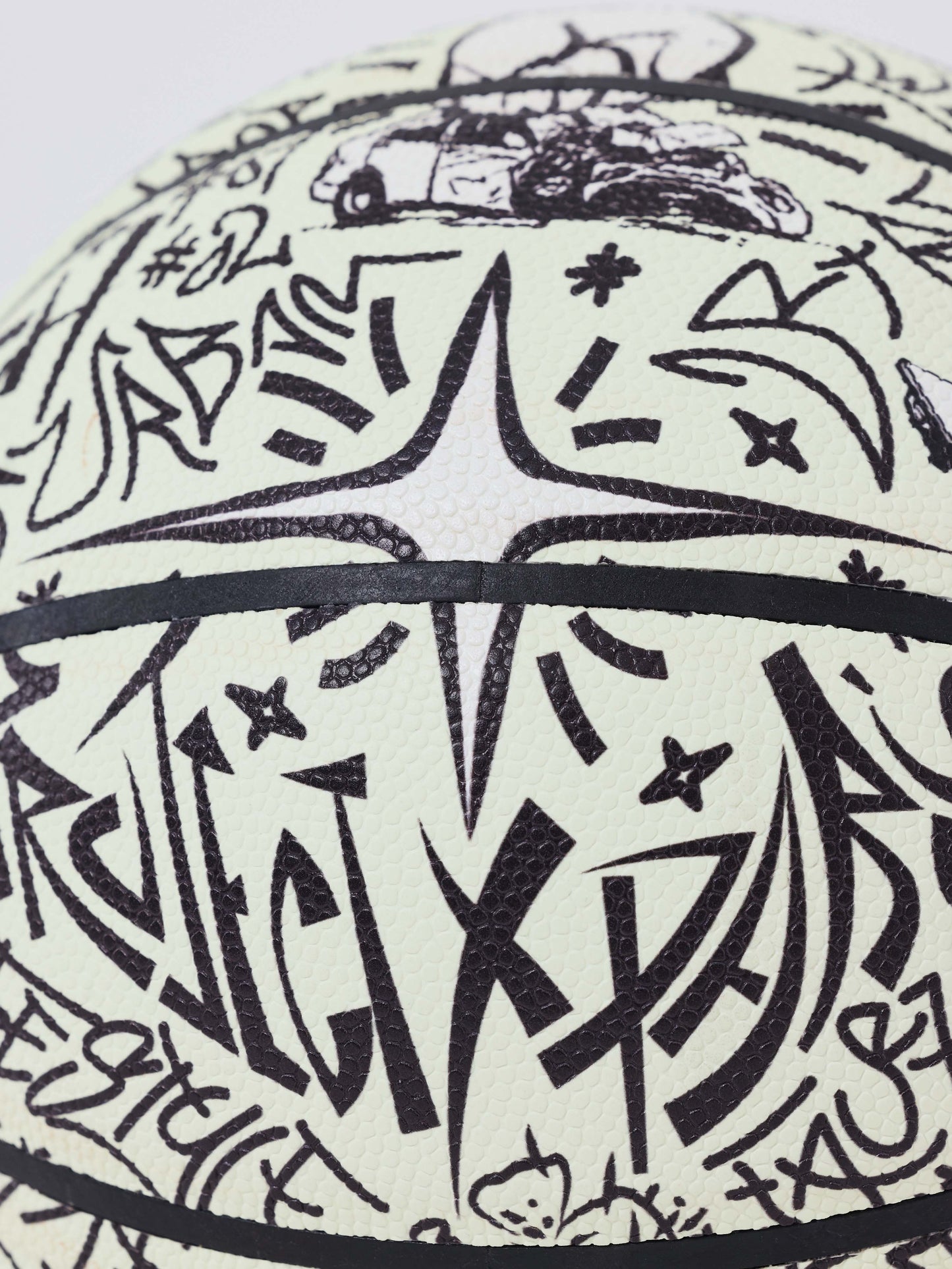 PXP Graphic Glow-in-the-Dark Basketball