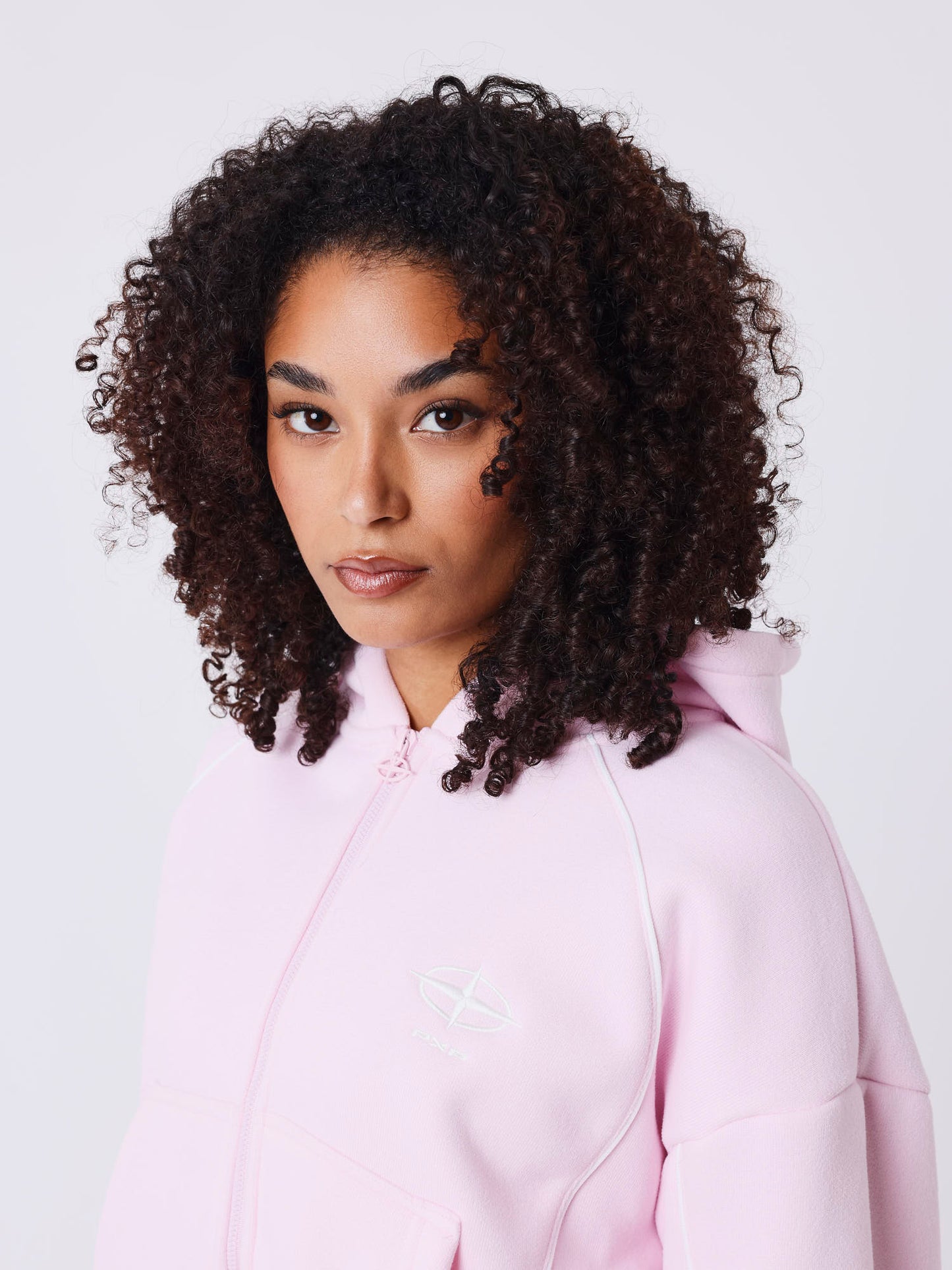 Soft zip-up hoodie