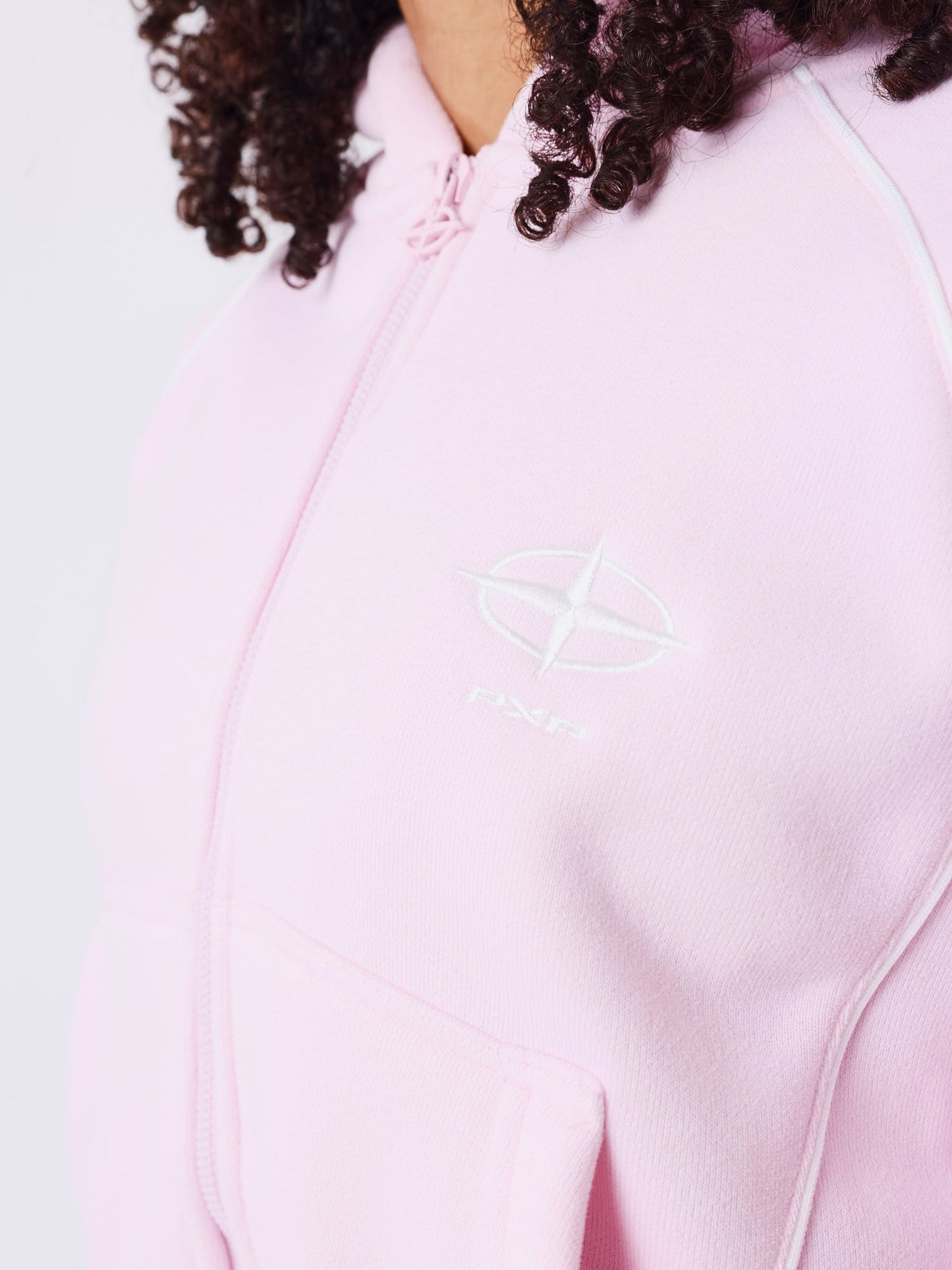 Soft zip-up hoodie