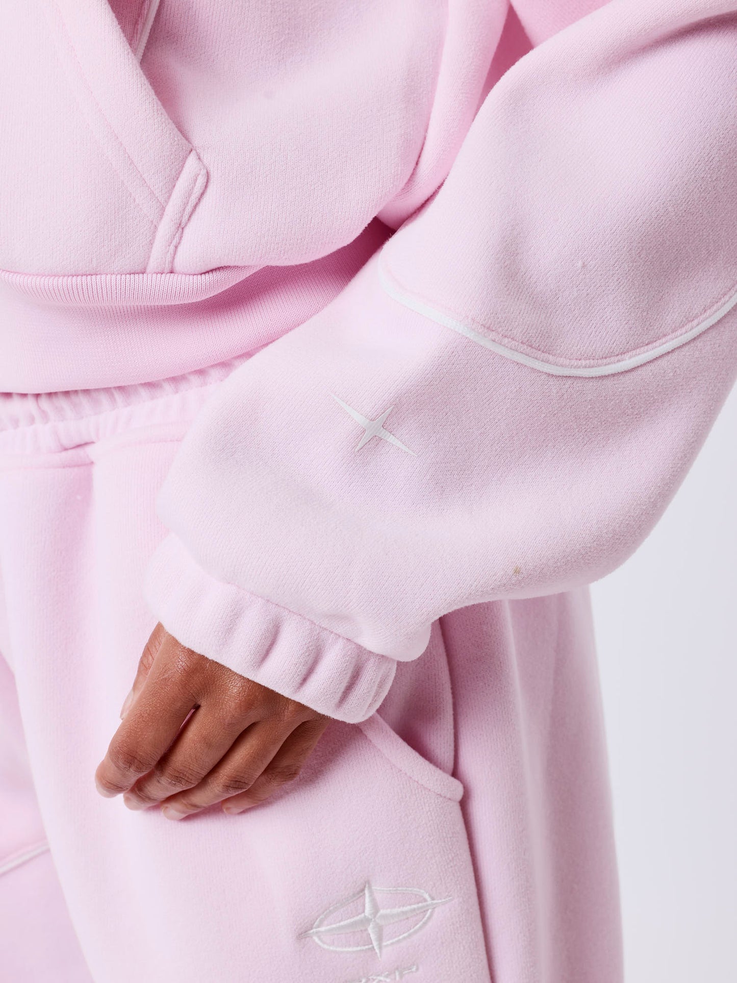 Soft zip-up hoodie