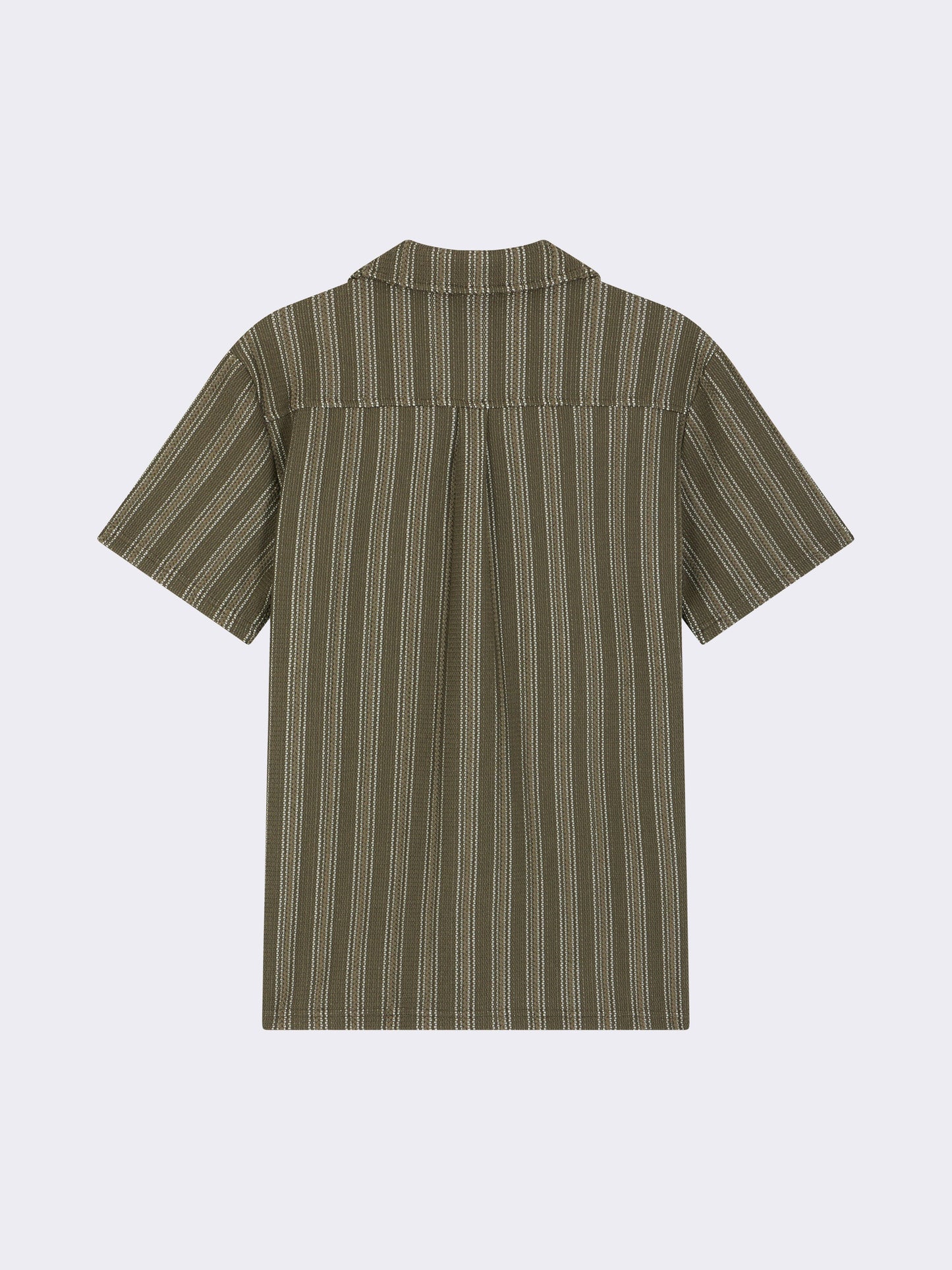 chemise-decontractee-en-maille-olive-fonce