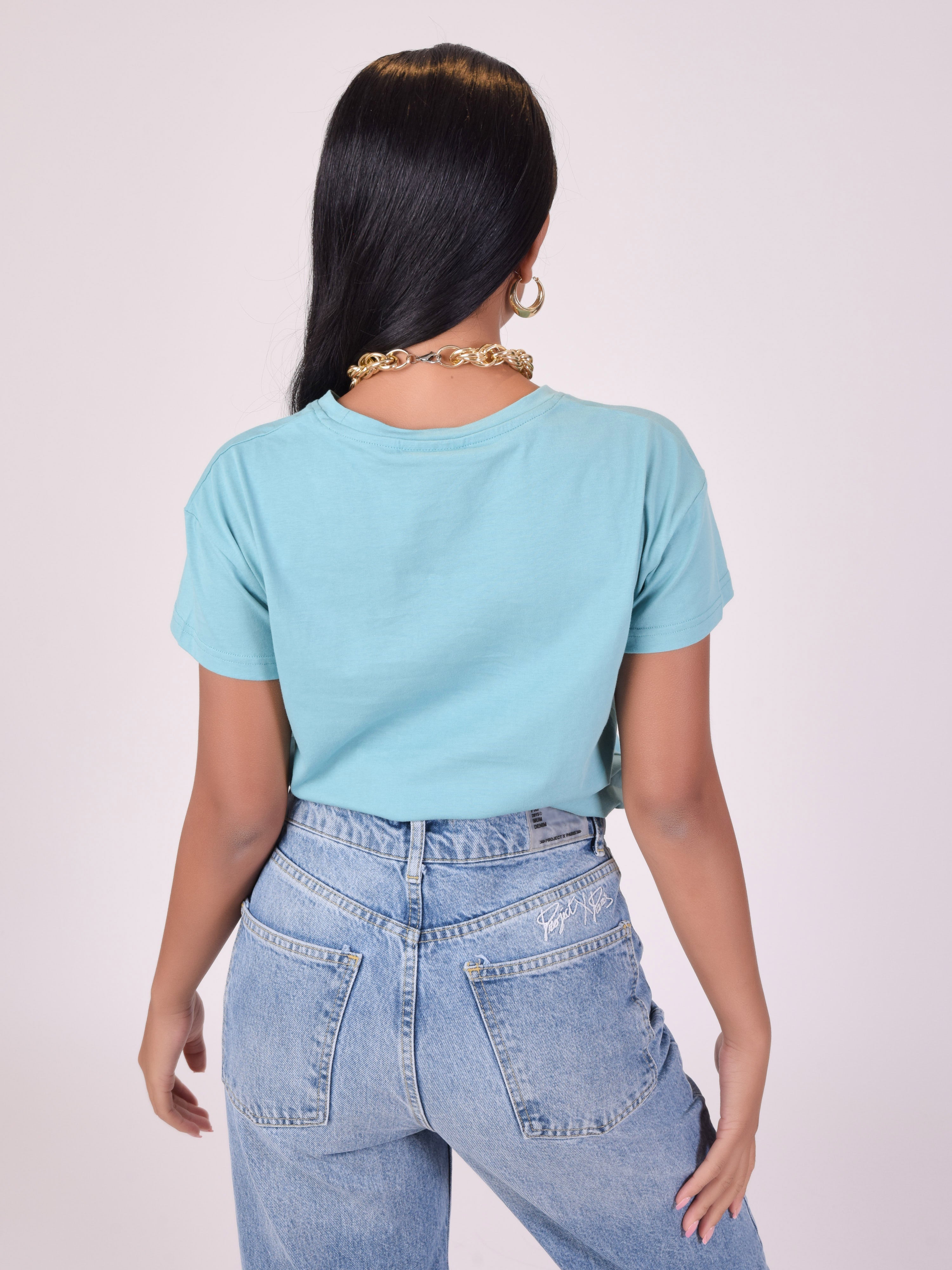 T-Shirt mit Kordelzug-5