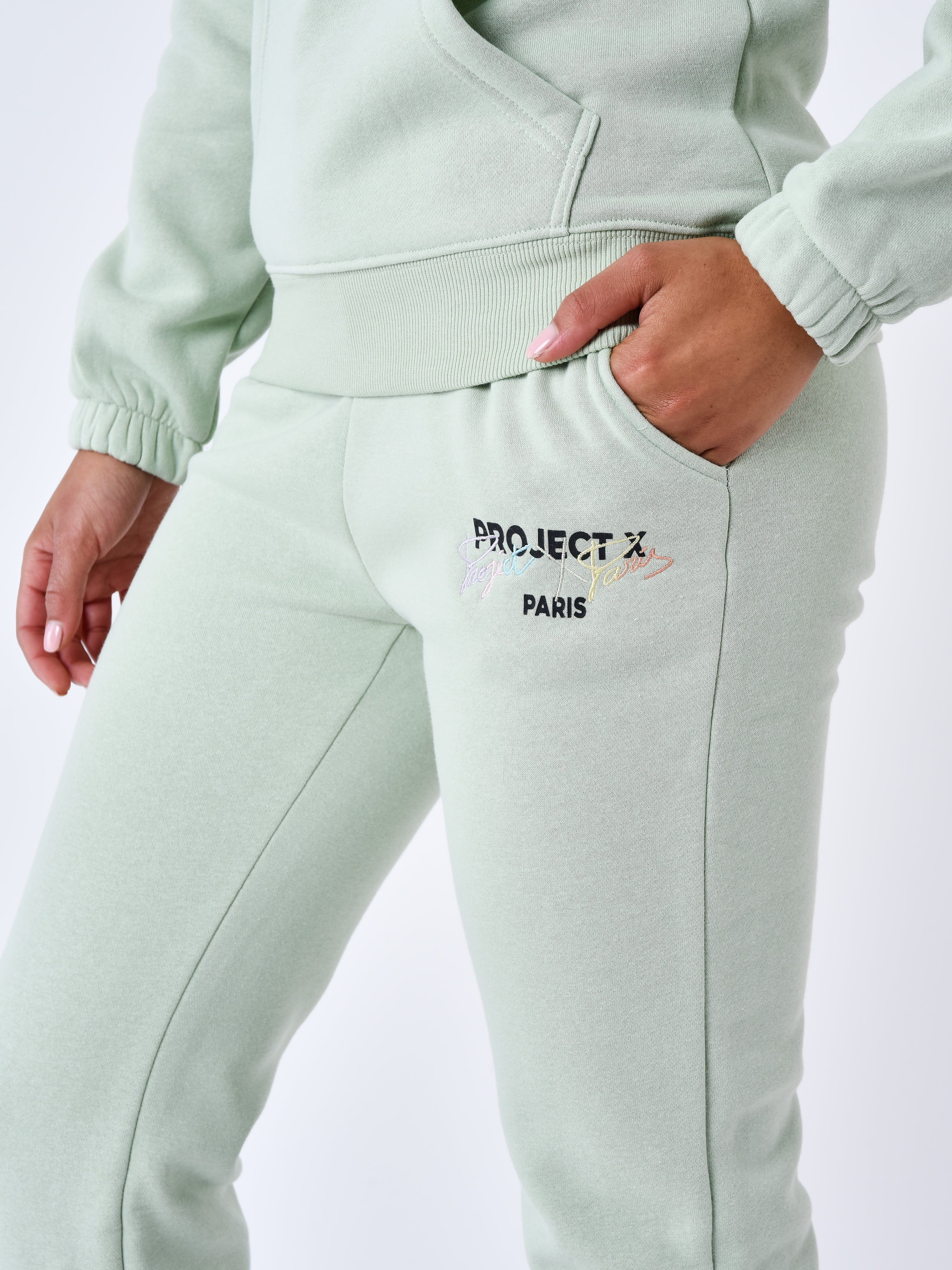 Embroidered Jogging Bottom-5