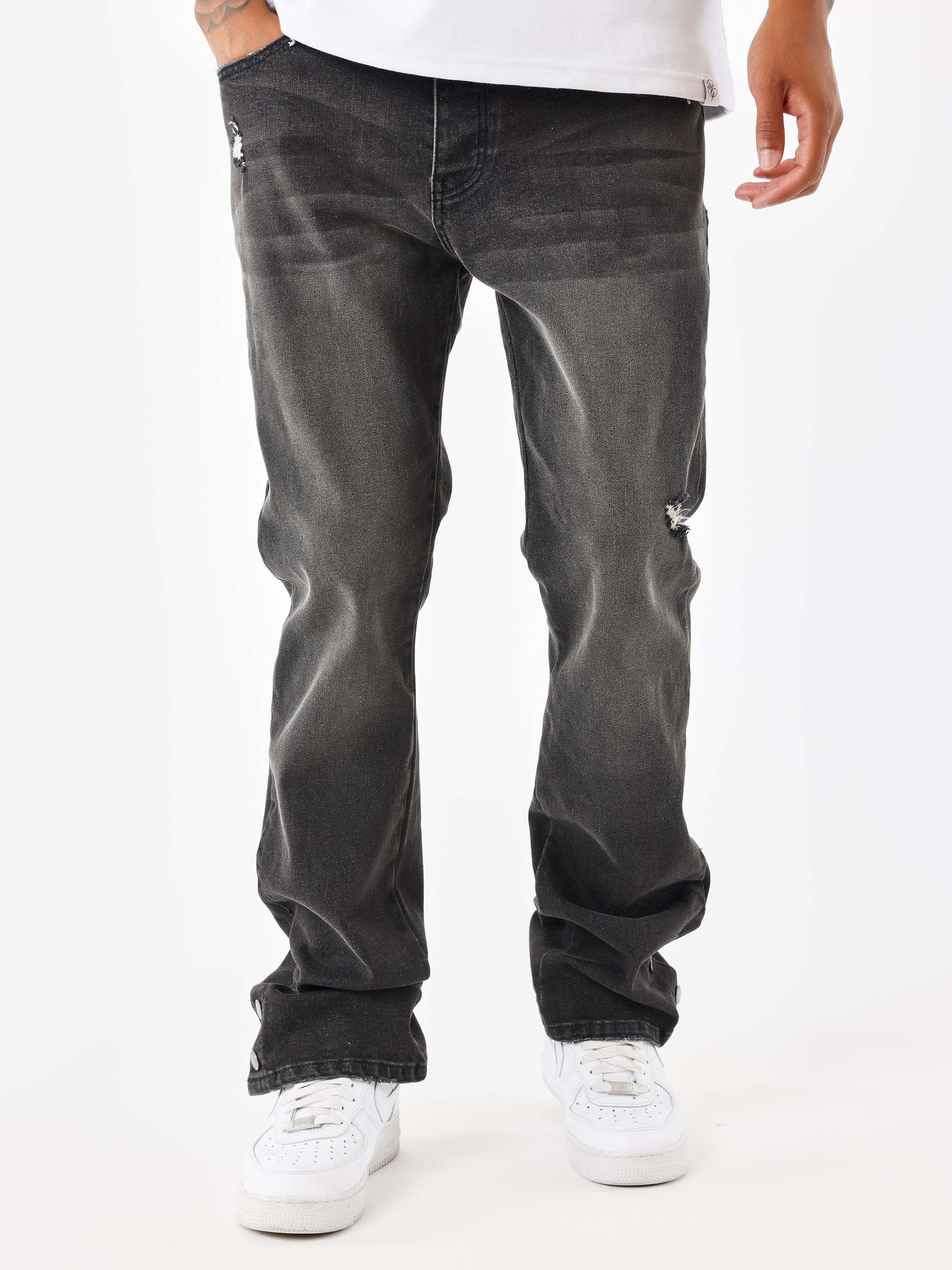 jeans-flare-noir