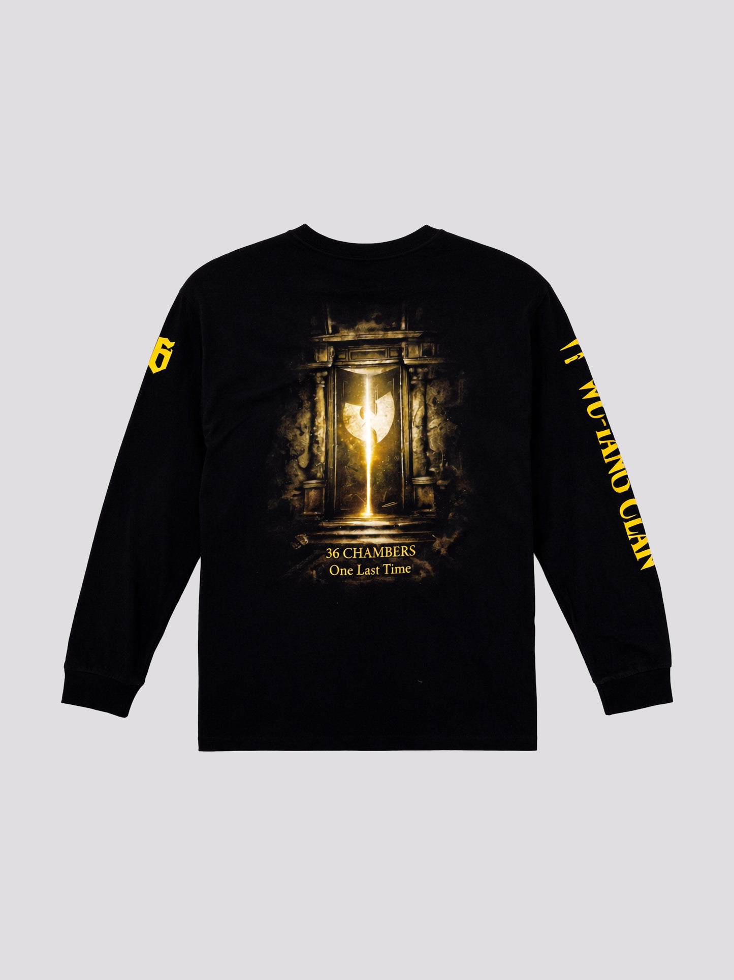 Langermet Wu-Tang Clan T-skjorte