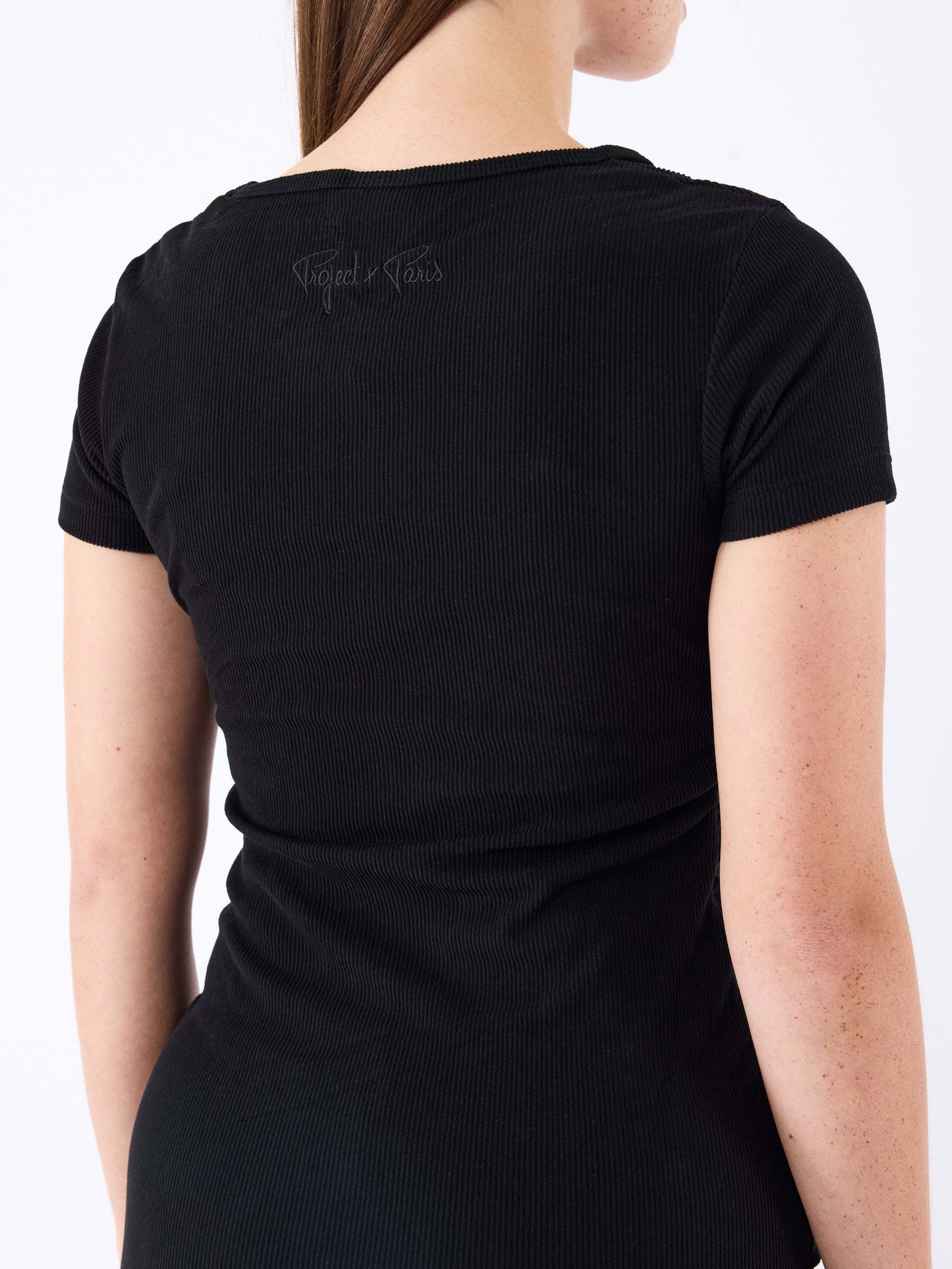 robe-froncee-noir