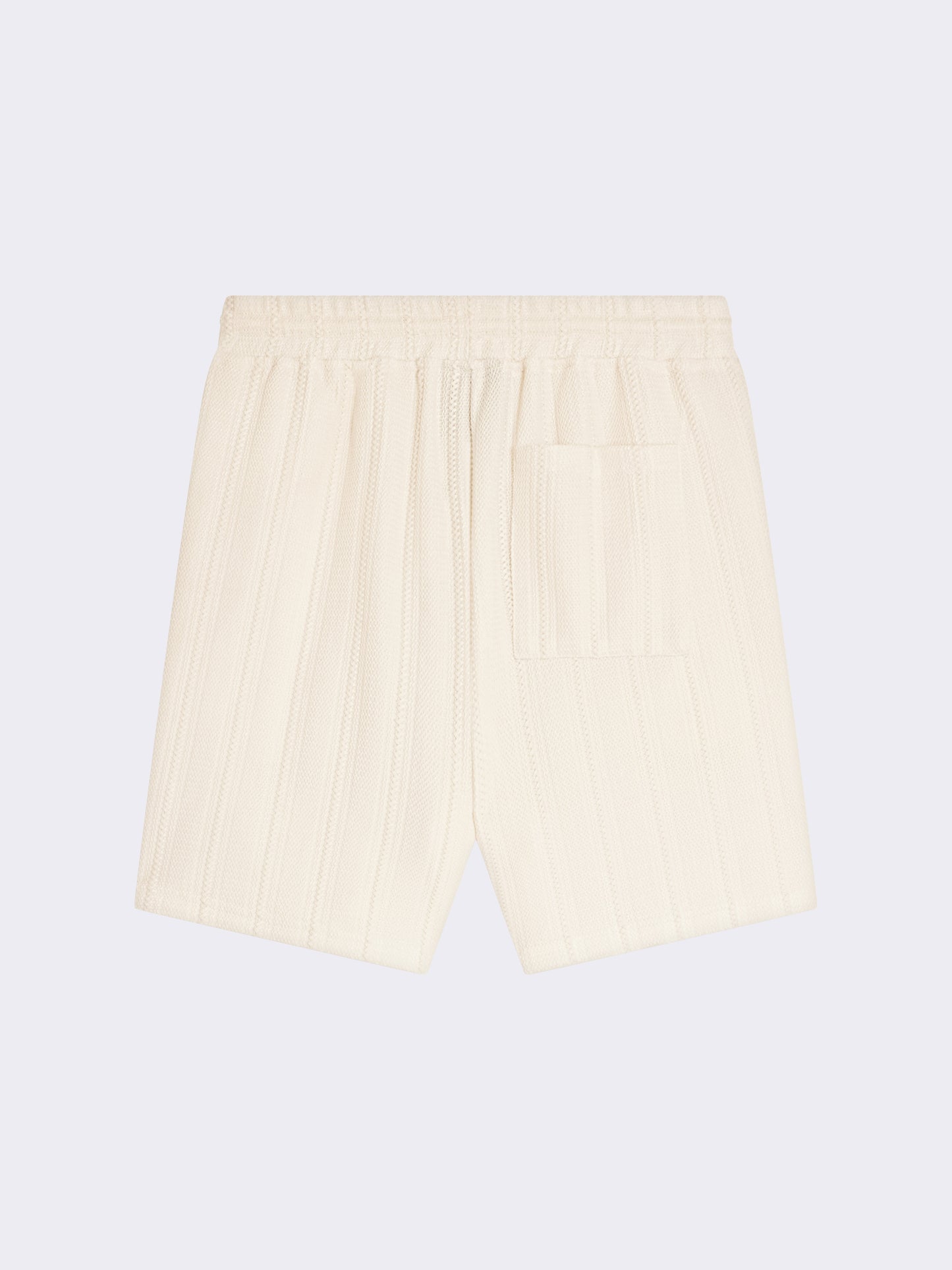 short-decontractee-en-maille-blanc-casse