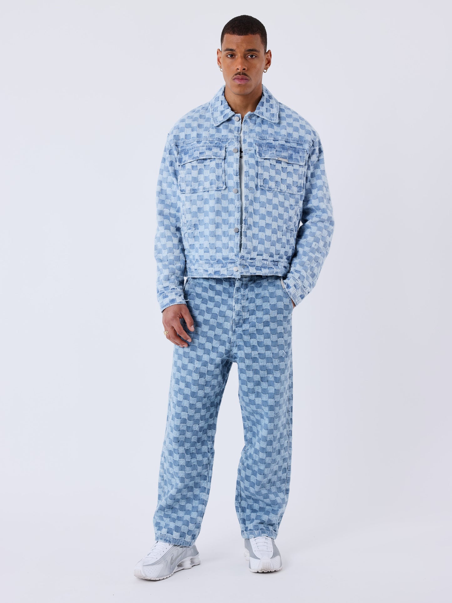 surchemise-kalash-x-pxp-en-denim-a-motif-damier-bleu