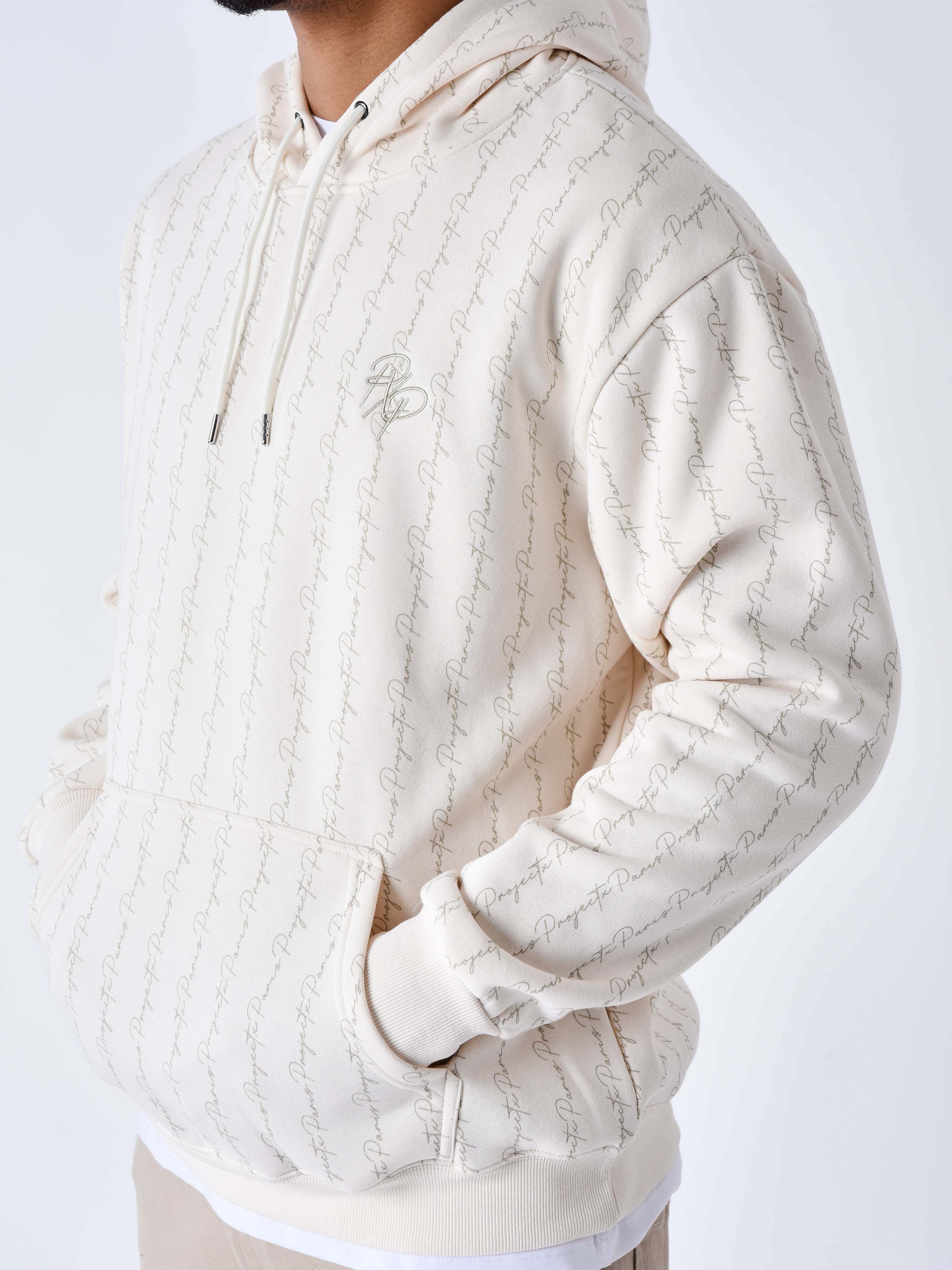 Sudadera con capucha estampada Ink Drip-4