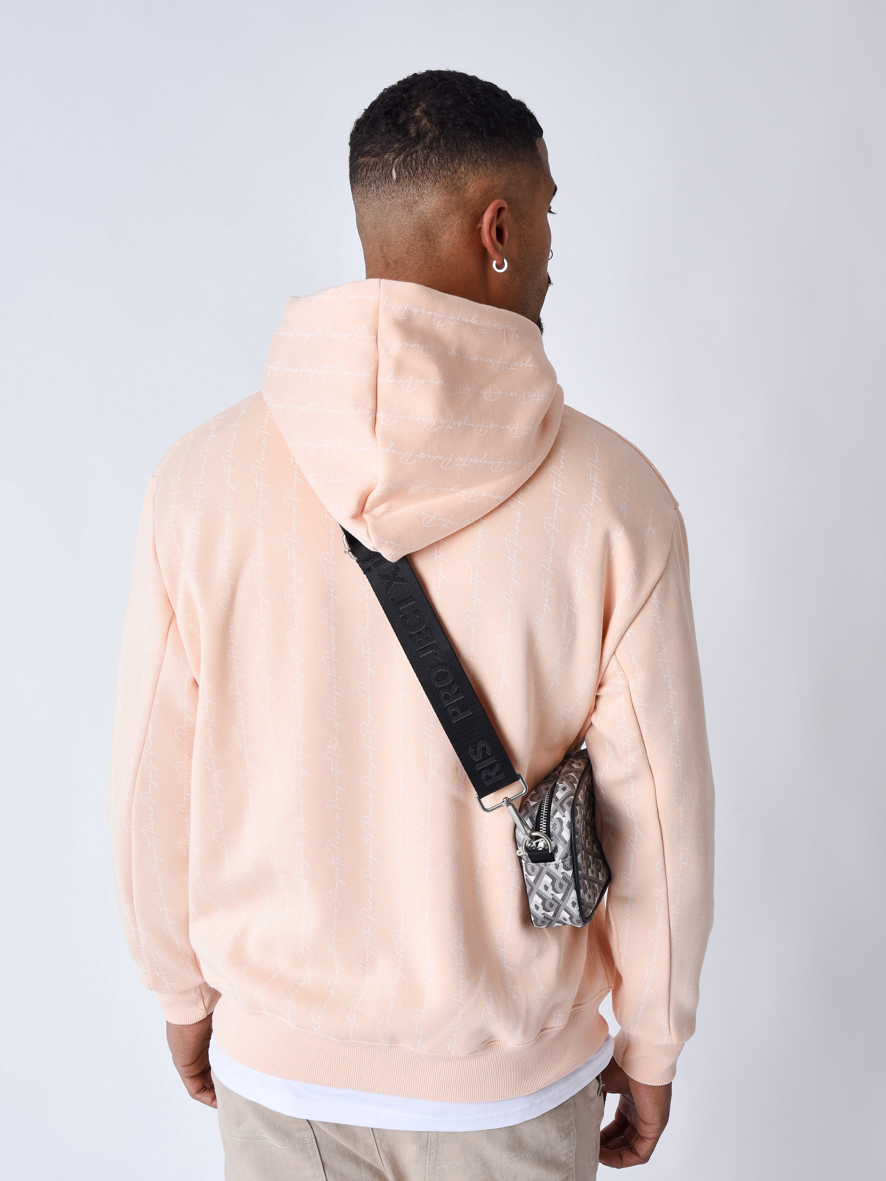 Sudadera con capucha estampada Ink Drip-2