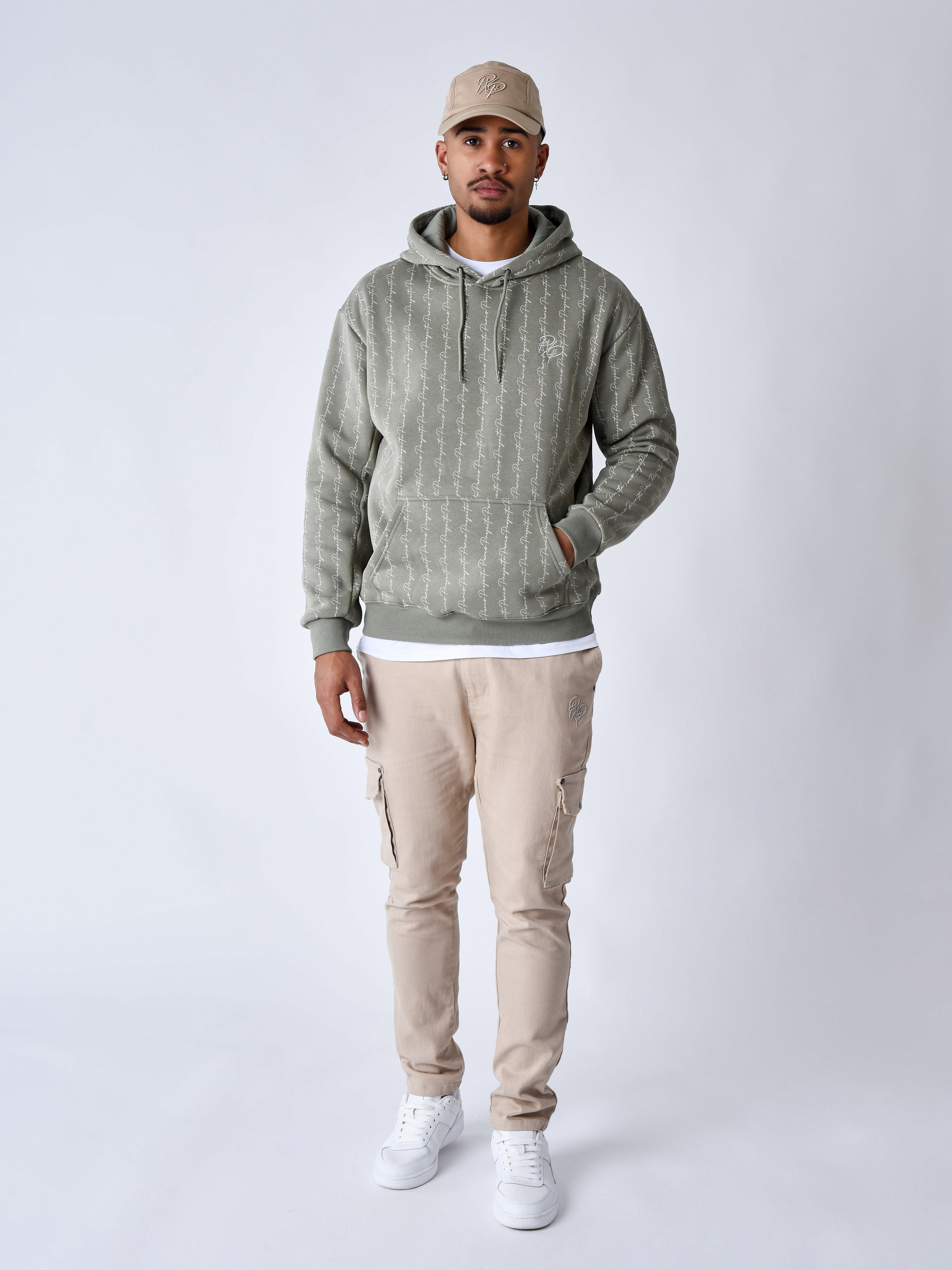 Sudadera con capucha estampada Ink Drip-3