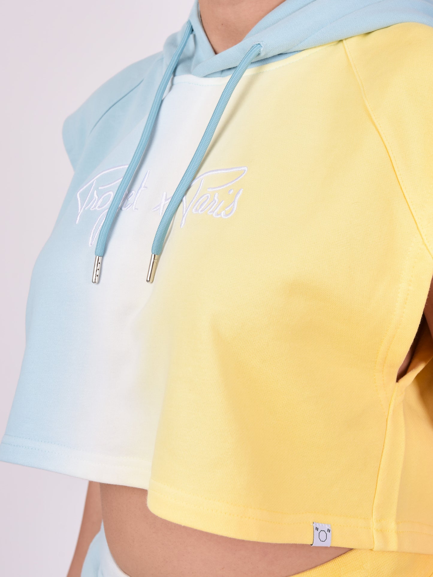 sweat-a-capuche-sans-manche-degrade-turquoise