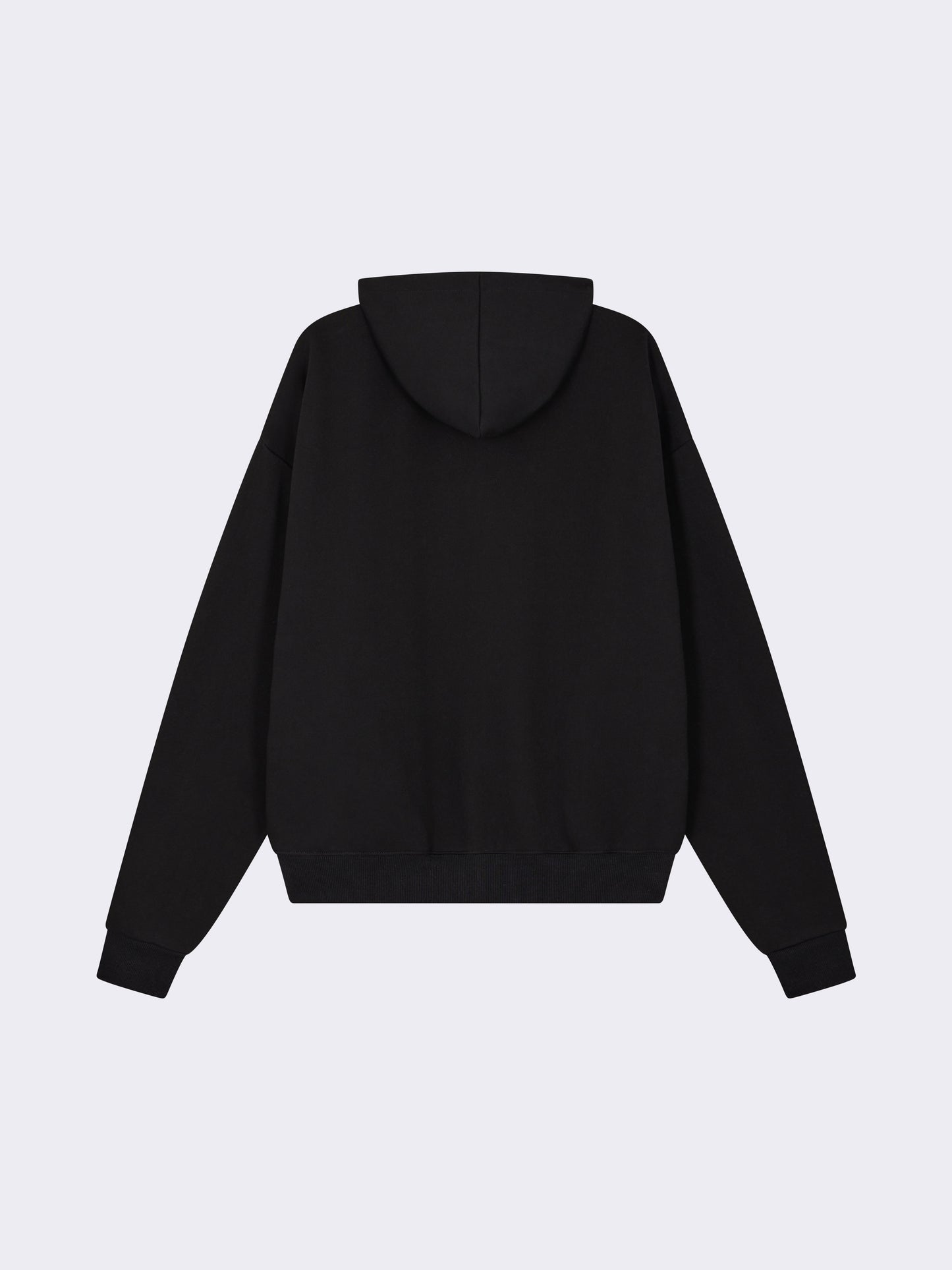 sweat-a-capuche-zippe-polaris-noir