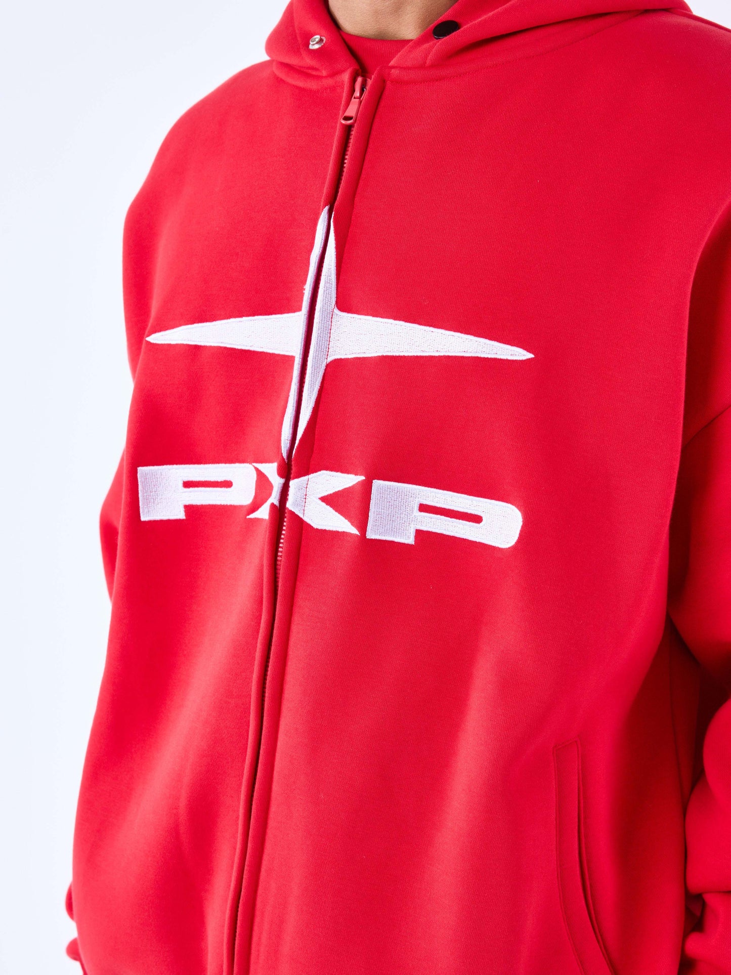 sweat-a-capuche-zippe-polaris-noir