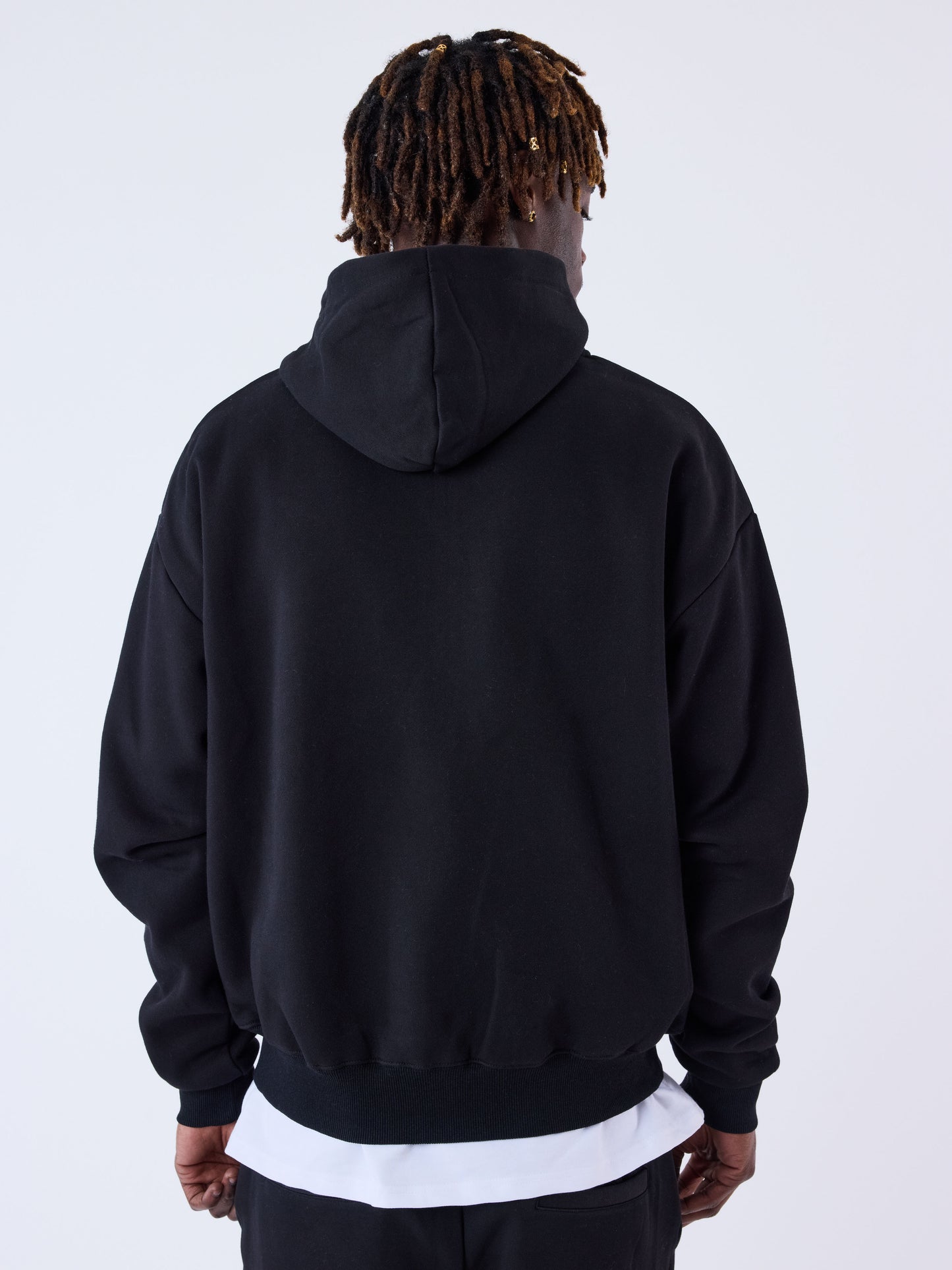 sweat-a-capuche-zippe-polaris-noir