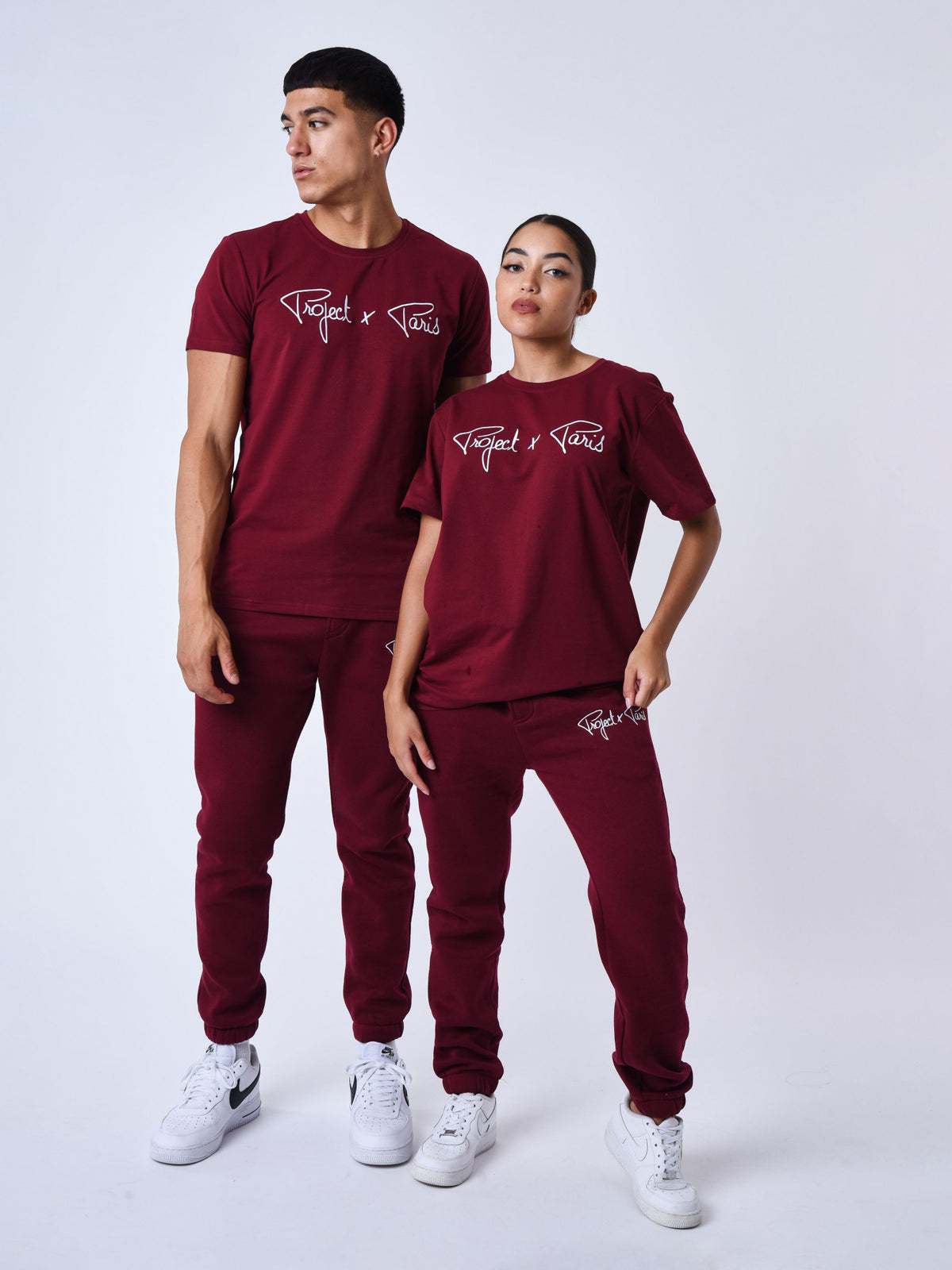 tee-shirt-basic-broderie-logo-project-x-paris-4062-bordeaux