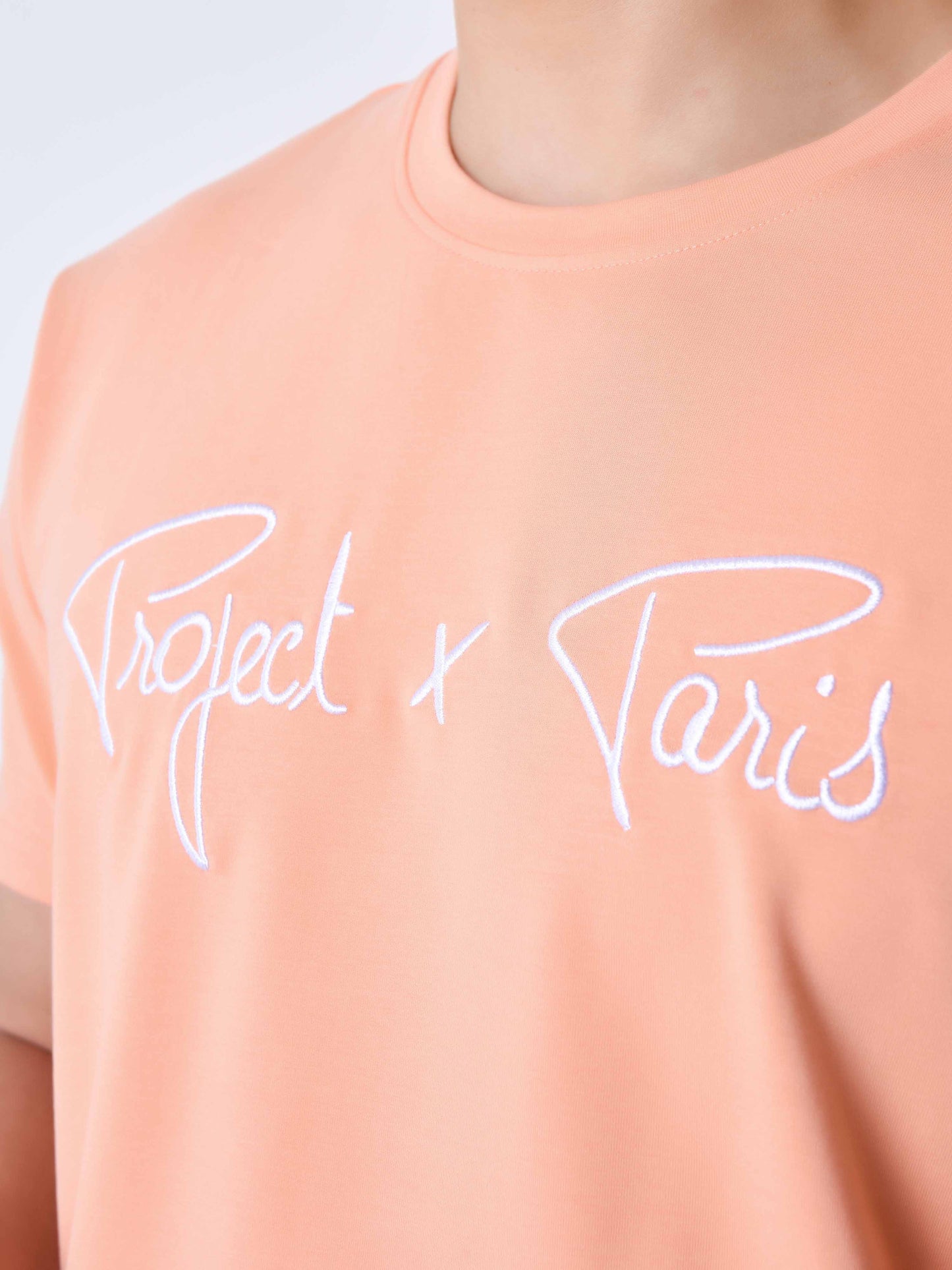 tee-shirt-basic-broderie-logo-project-x-paris-peche