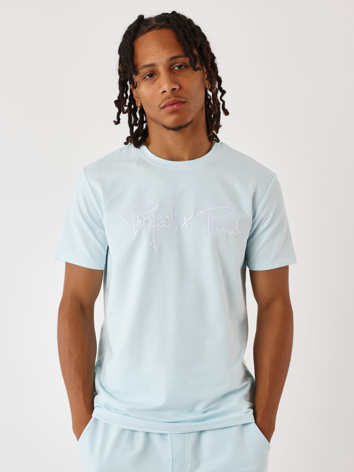 tee-shirt-basic-broderie-logo-project-x-paris-ice-blue