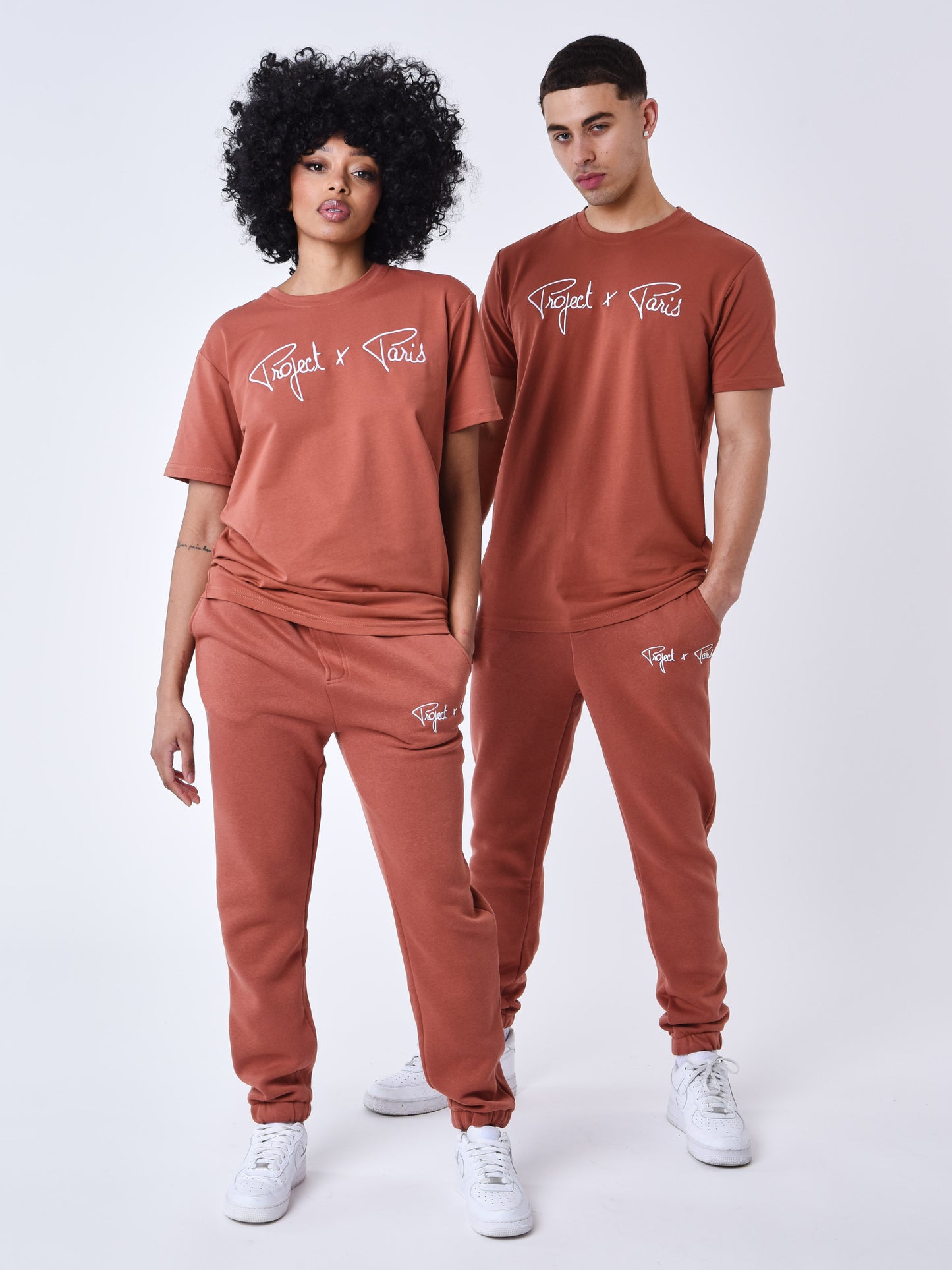 tee-shirt-basic-broderie-logo-project-x-paris-marron