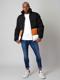 Short puffer jacket with stand-up collar Project X Paris